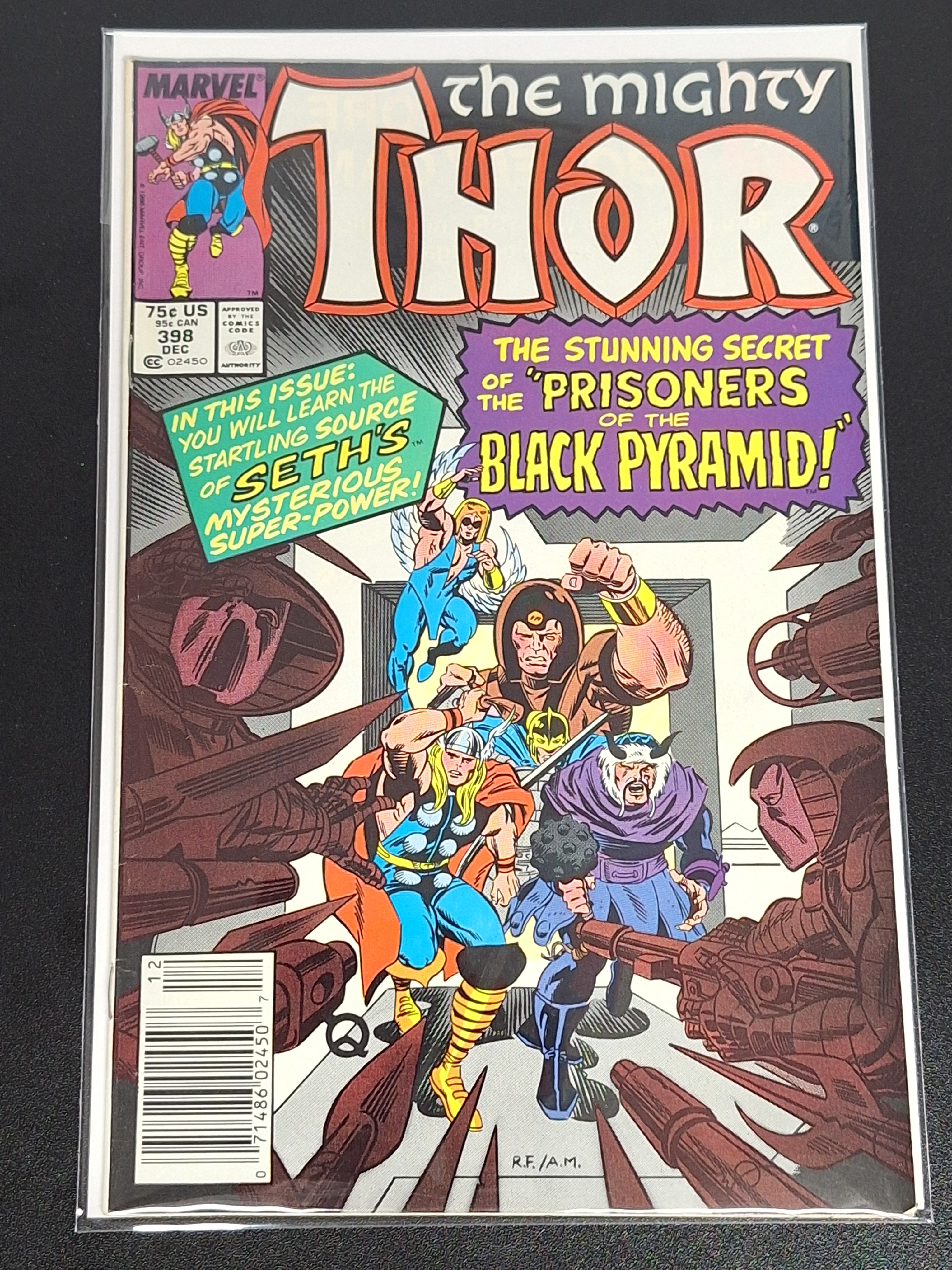Thor 398 Marvel 1988 Newsstand