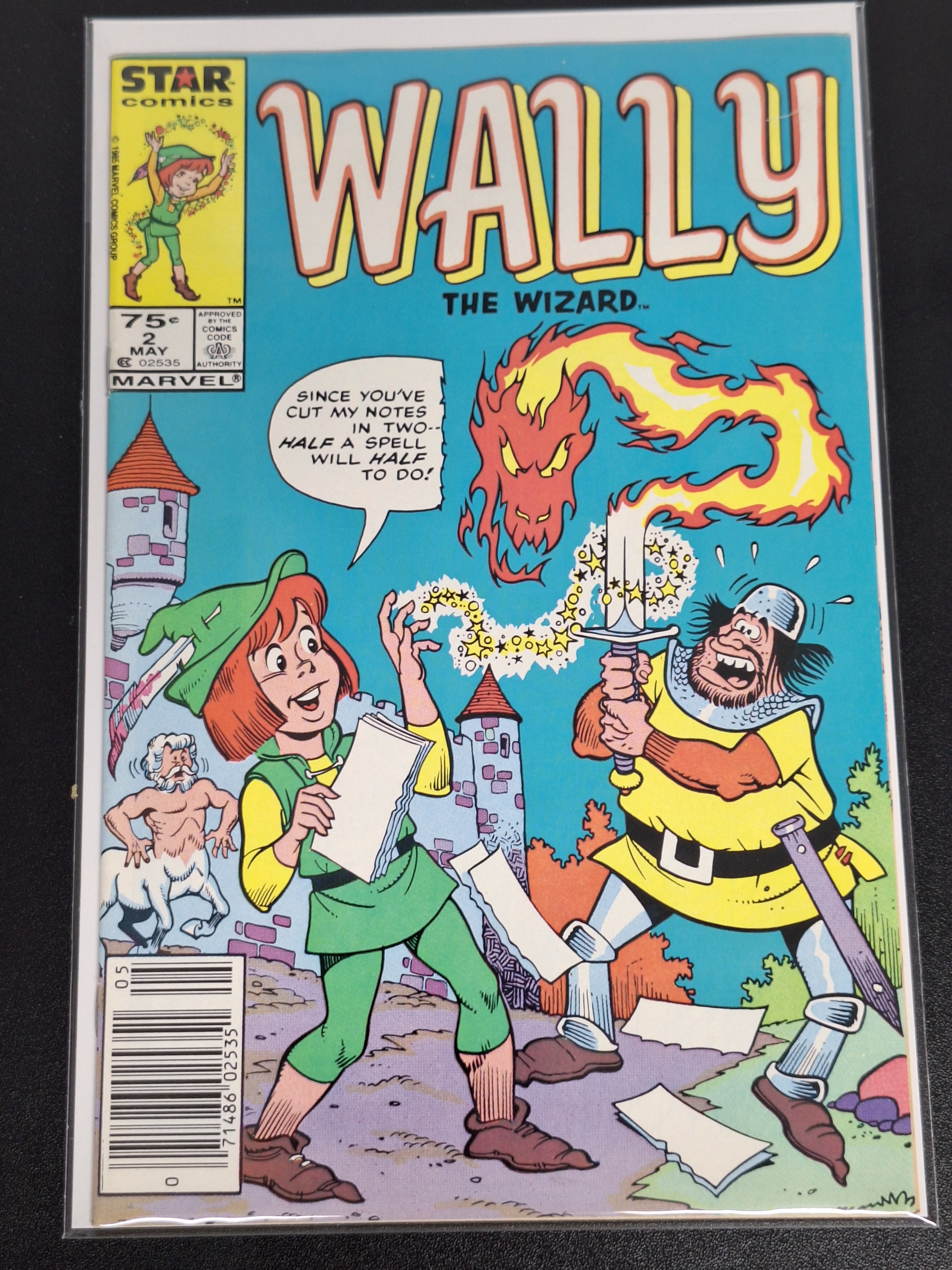 Wally The Wizard 2 Marvel Star Comics 1985 CPV