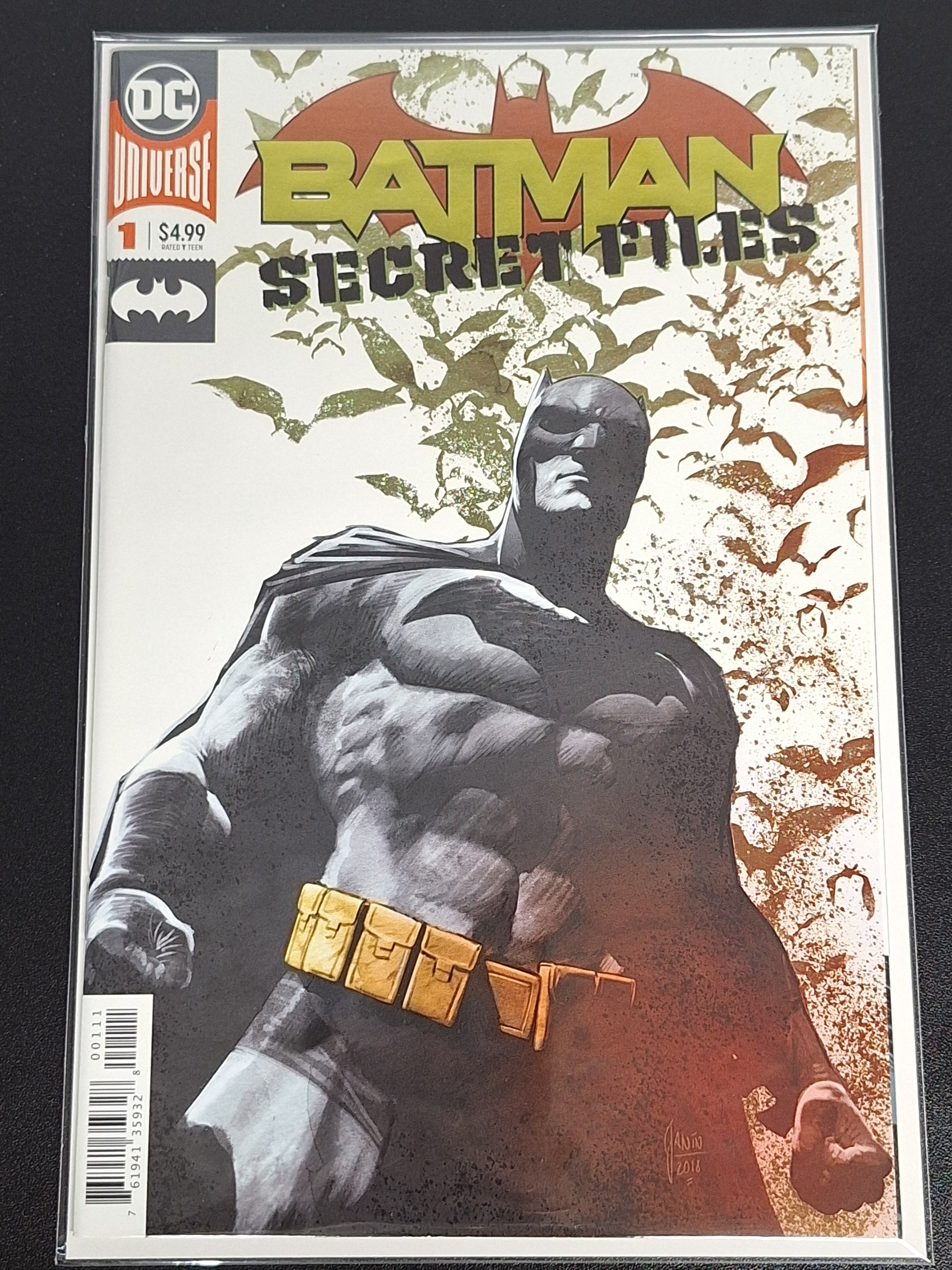 Batman Secret Files 1 DC 2018 Foil Cover