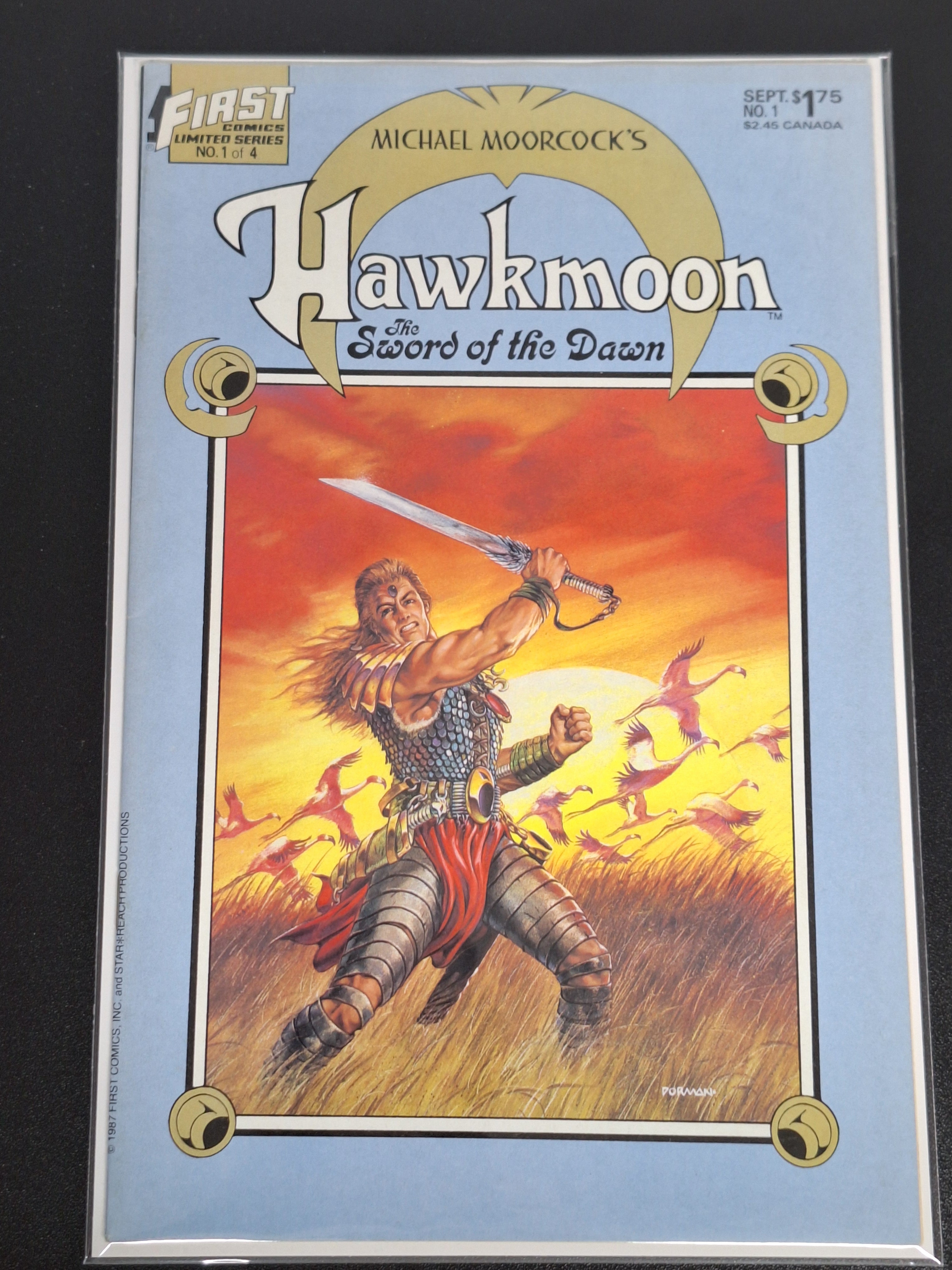 Hawkmoon The Sword Of The Dawn 1 First Comics 1987