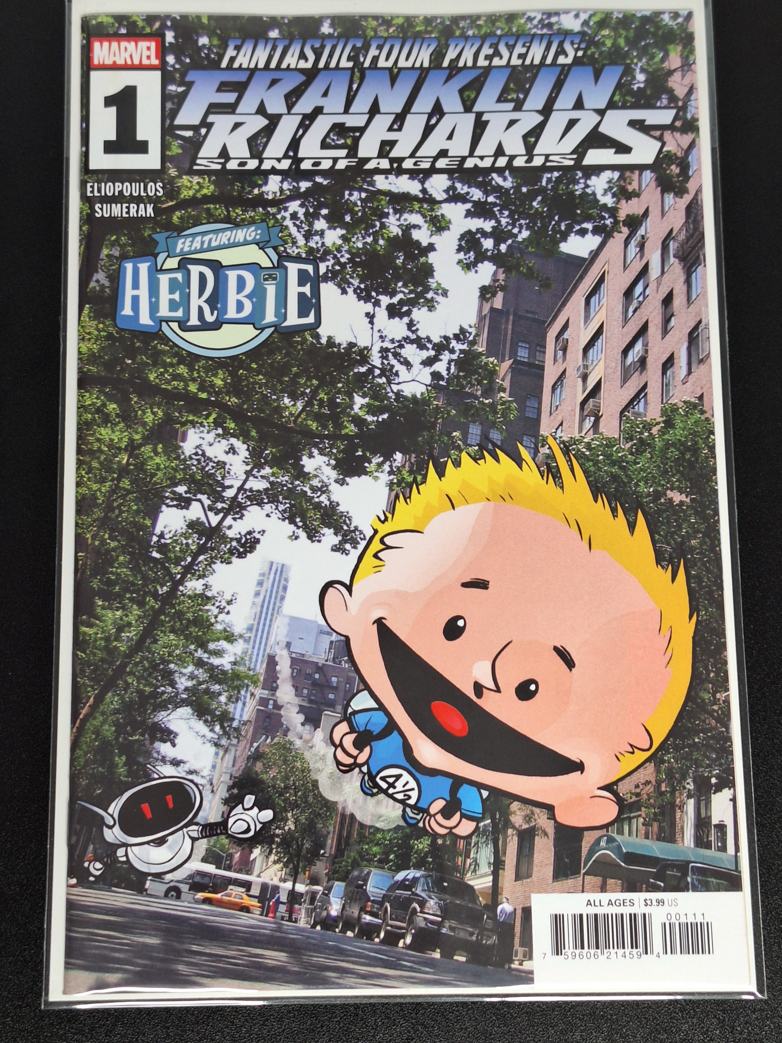Fantastic Four Presents: Franklin Richards Son Of A Genius 1 Marvel 2025 Cover A