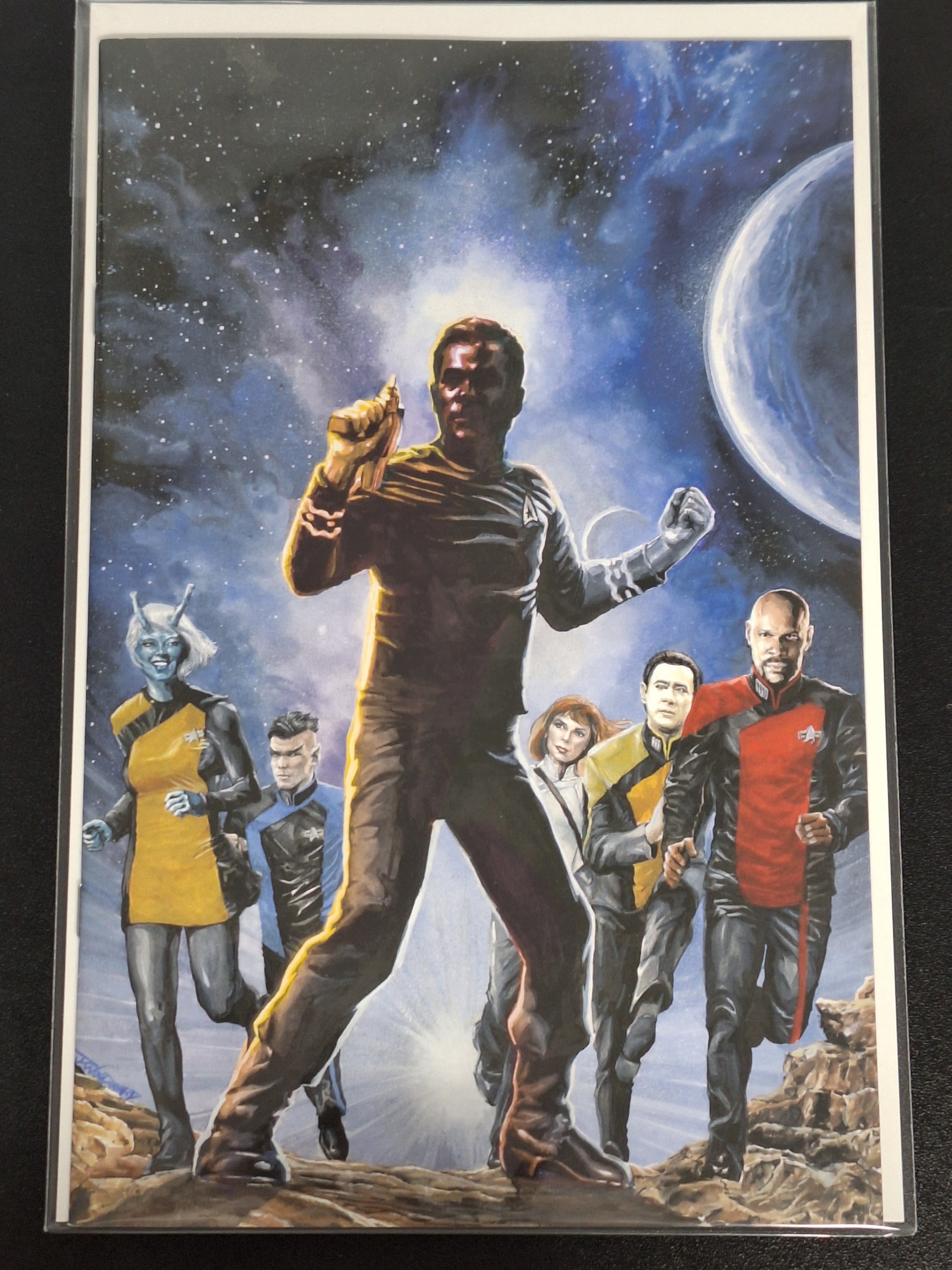 Star Trek Annual 2023 IDW J. K. Woodward 1:50 Variant