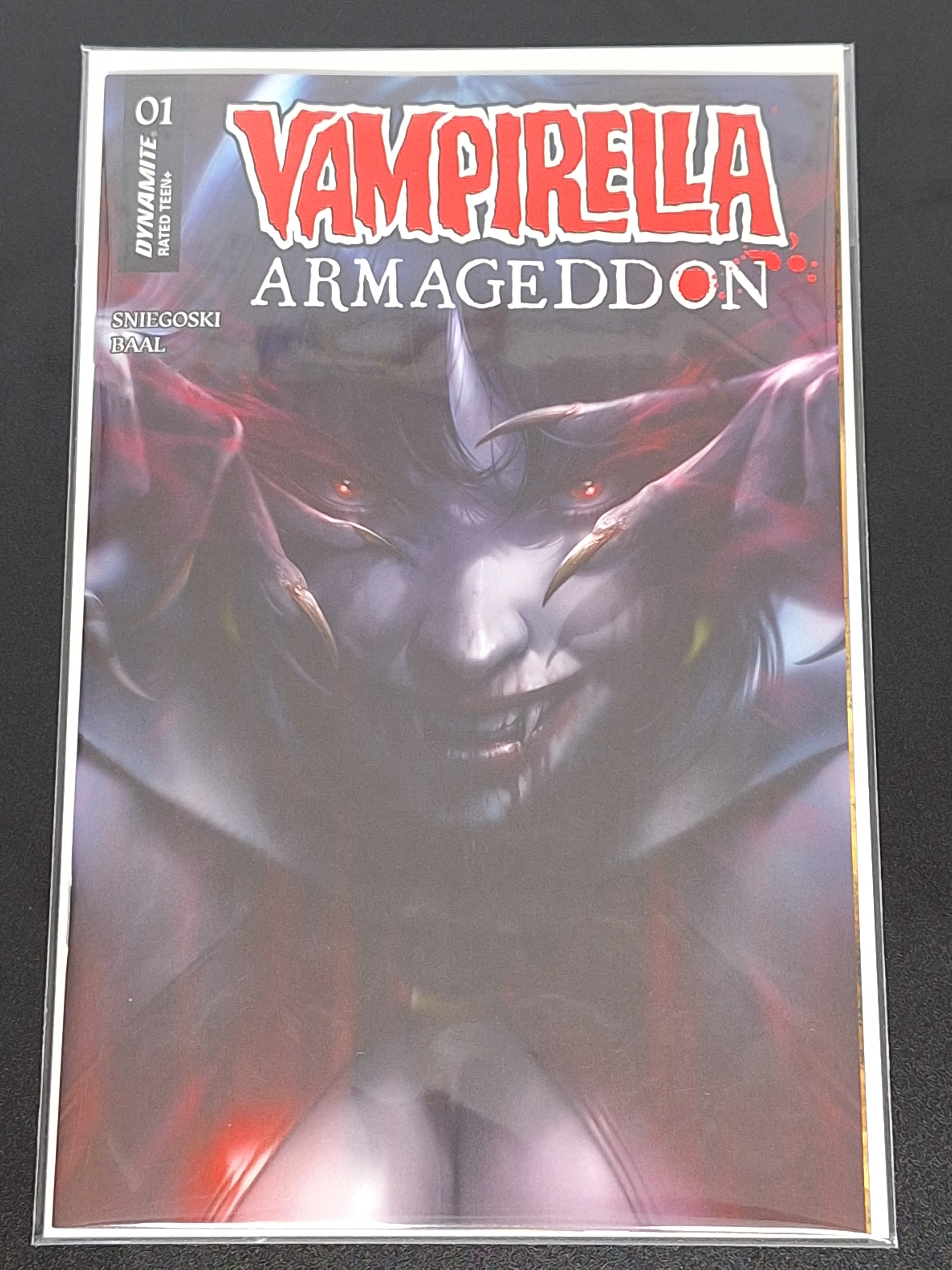 Vampirella Armageddon 1 Dynamite 2025 Mattina Cover