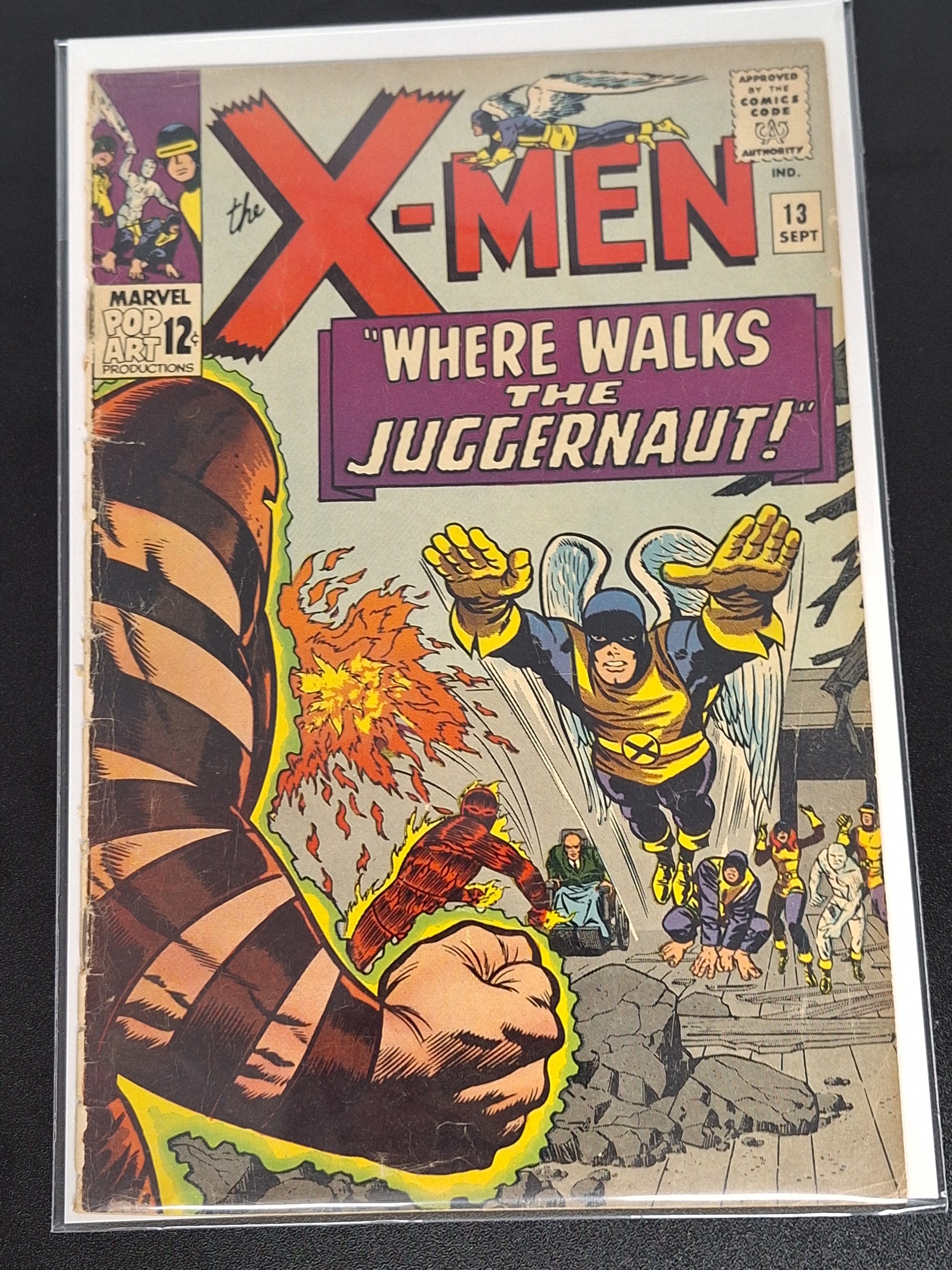 X-Men 13 Marvel 1965 Silver Age, 2nd App of Juggernaut