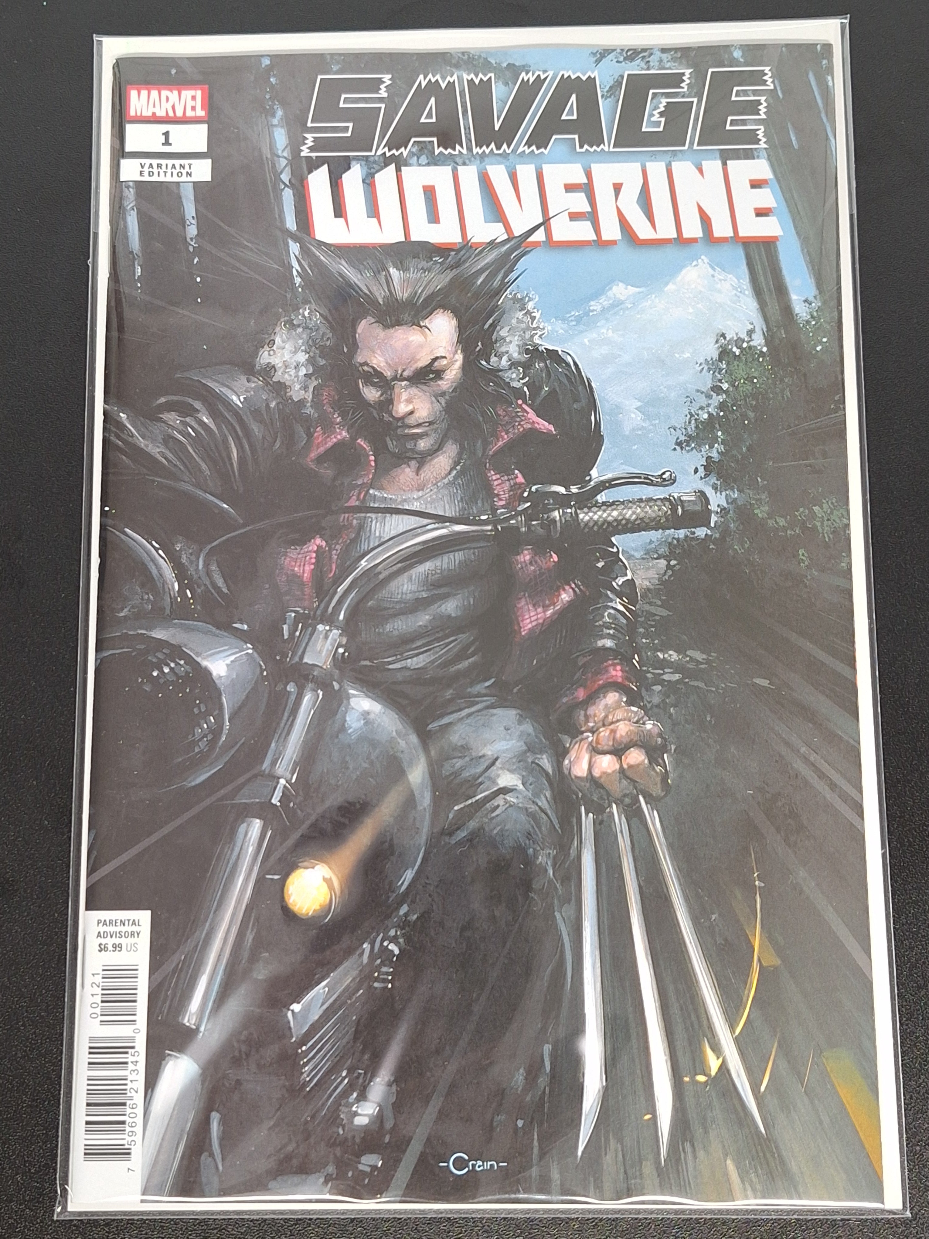Savage Wolverine 1 Marvel 2025 Clayton Crain Variant