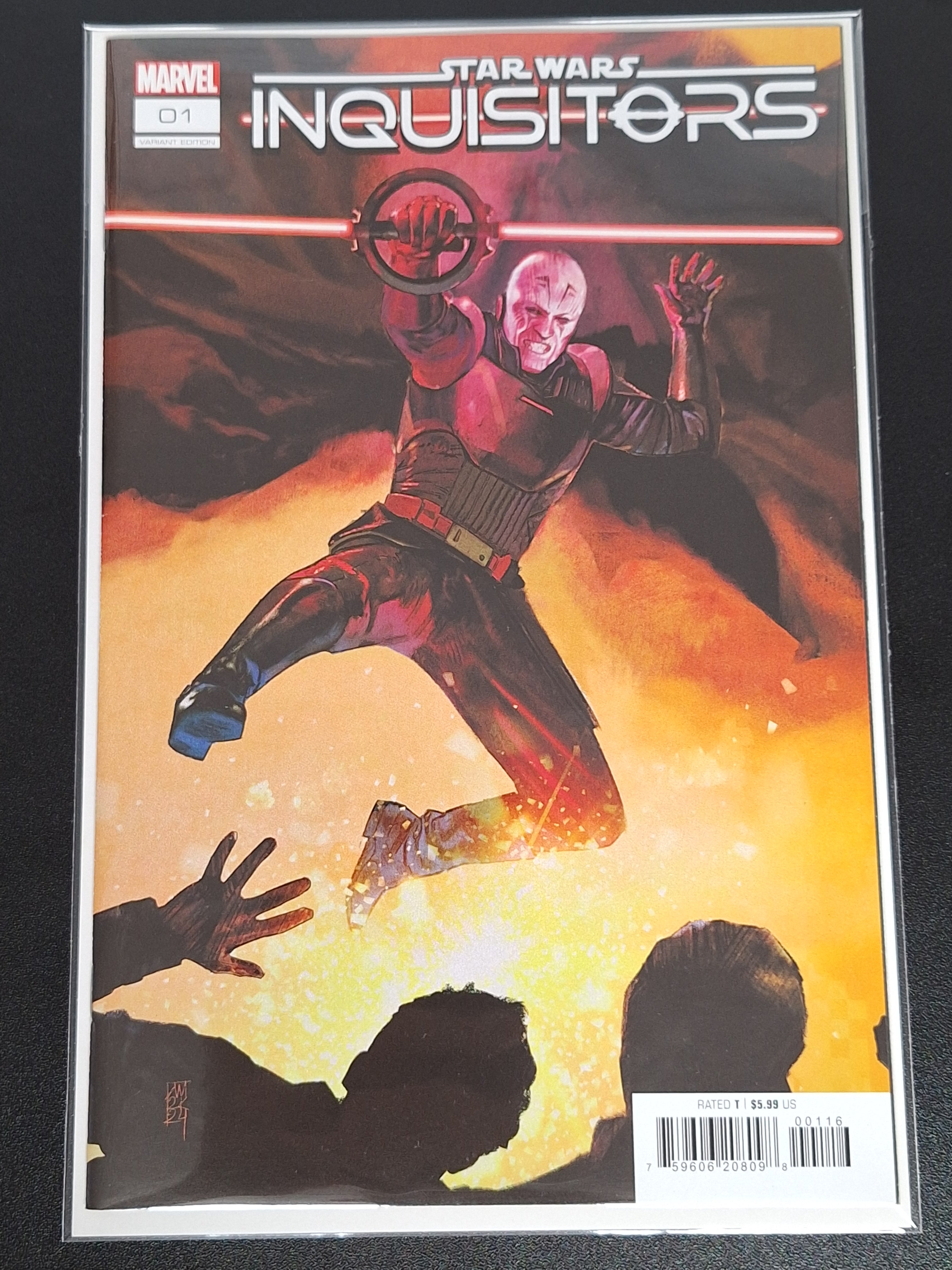 Star Wars Inquisitors 1 Marvel 2025 Alex Maleev 1:25 Variant