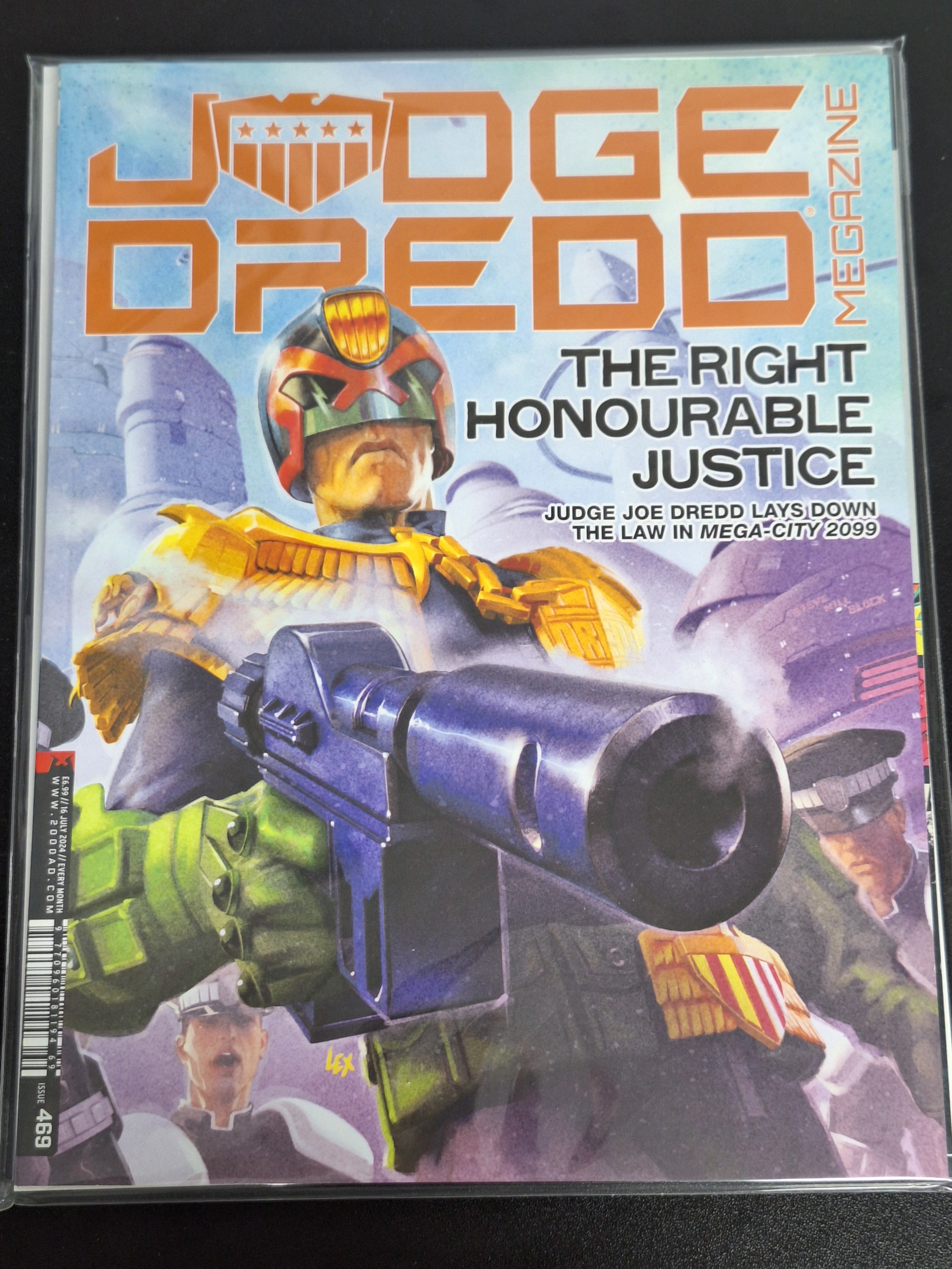 Judge Dredd Magazine #469 2000AD July 2024