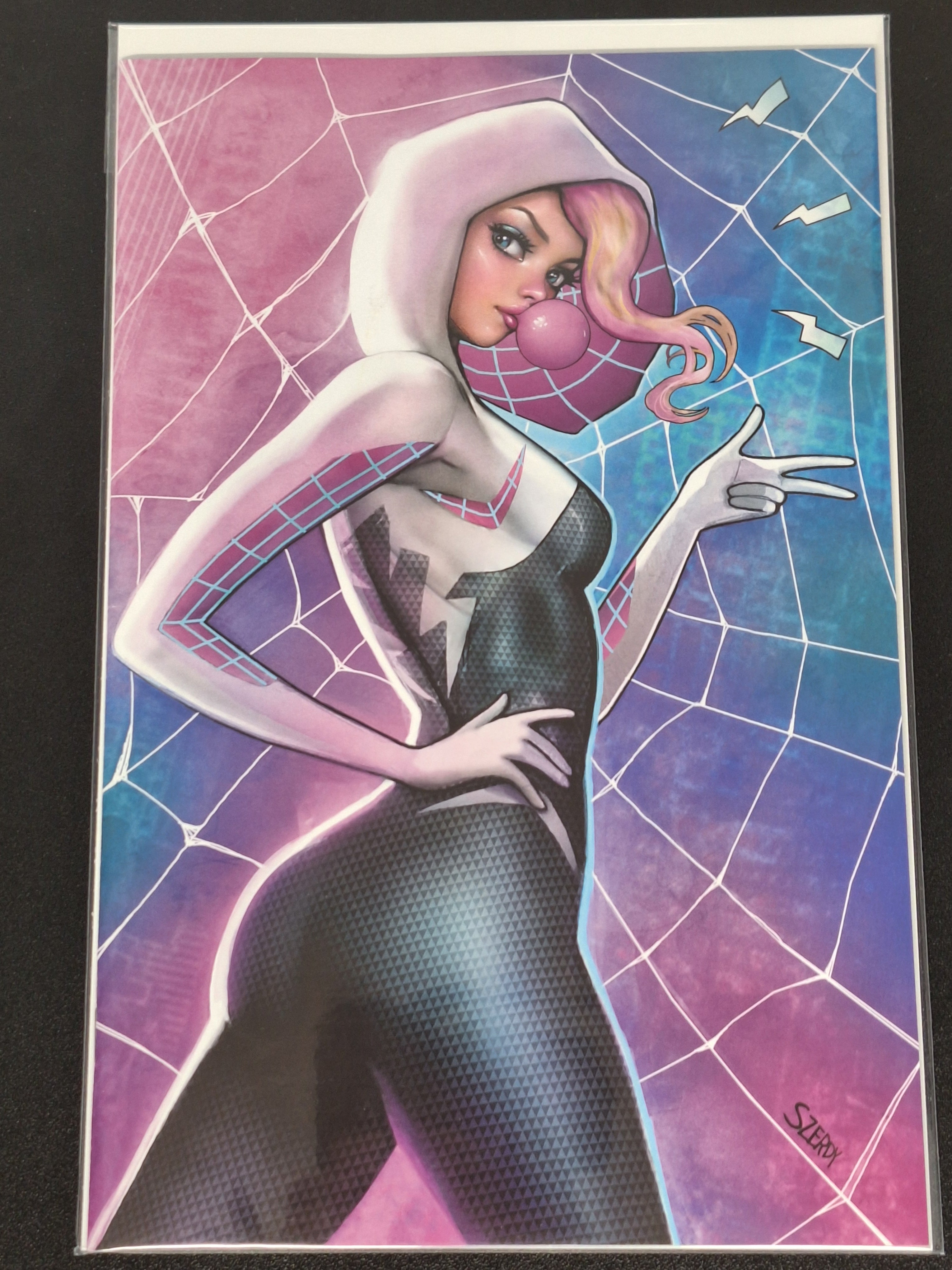 Spider-Gwen: Ghost Spider 1 Marvel 2024 Nathan Szerdy Virgin Ltd. 1000 Copies