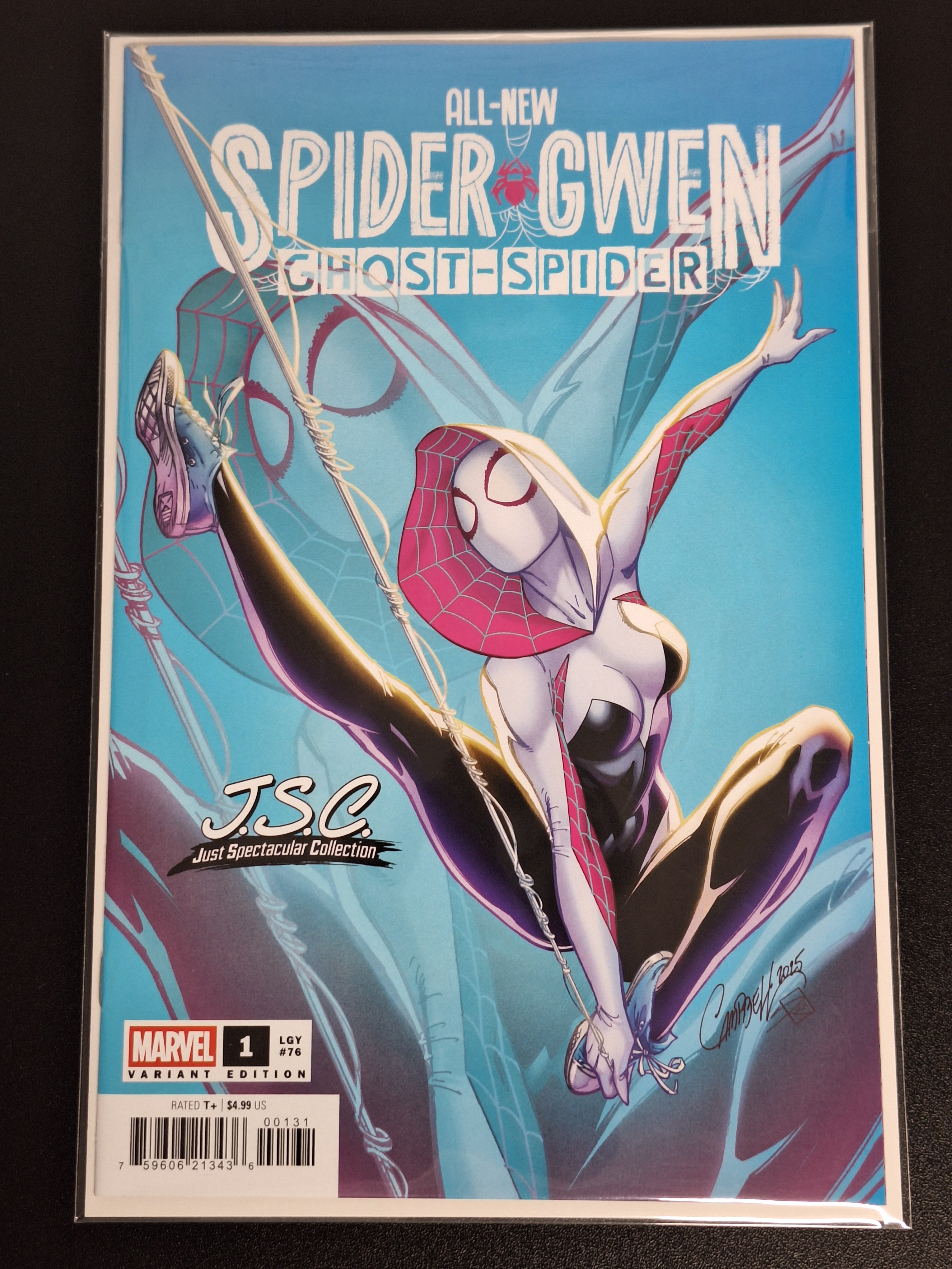 All-New Spider-Gwen: Ghost Spider 1 Marvel 2025 J.Scott Campbell J.S.C Variant