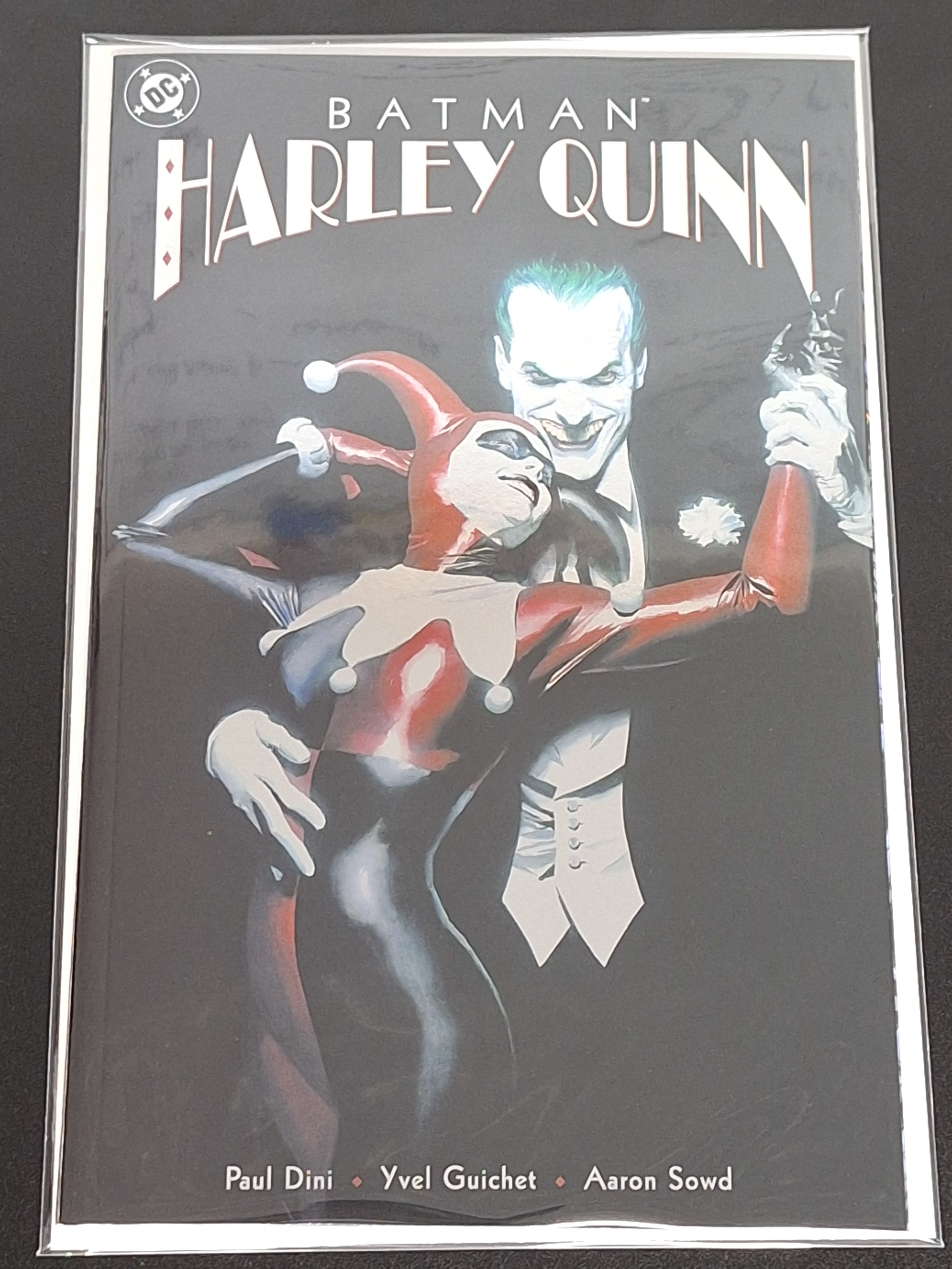 Batman Harley Quinn 1 DC 2025 Facsimile Edition Alex Ross Foil Variant