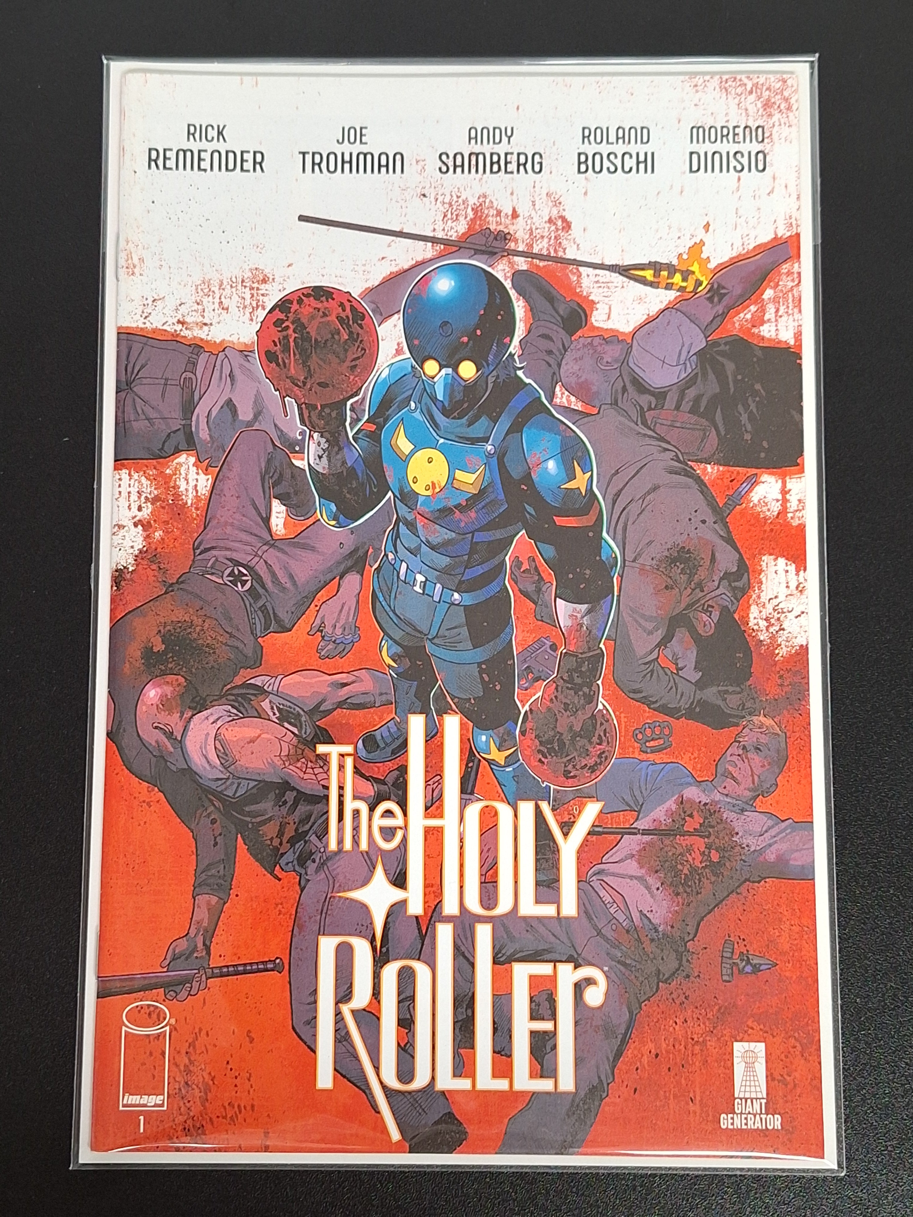 The Holy Roller 1 Image 2023 1:25 Variant Andy Samburg