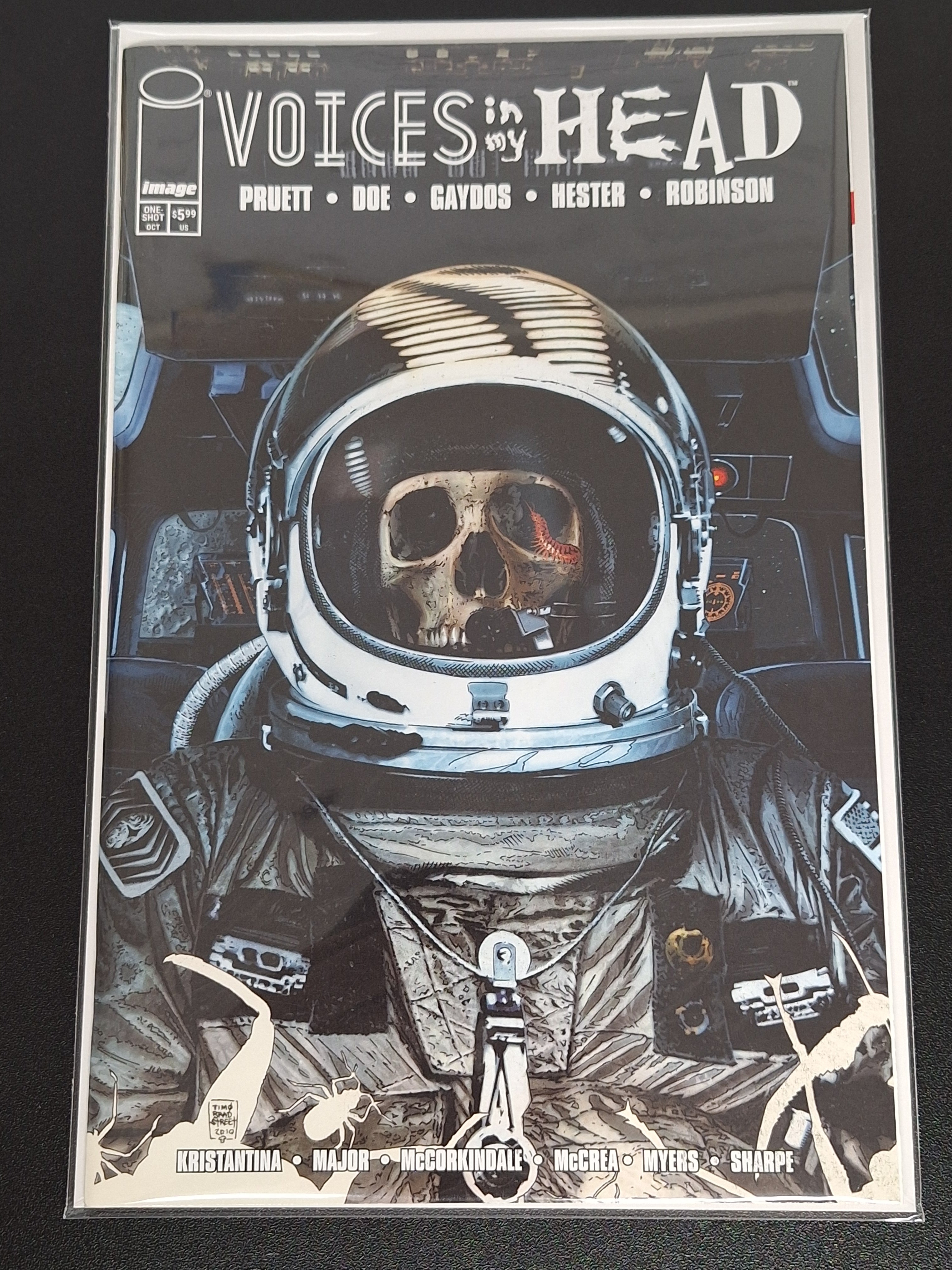 Voices In My Head Image 2024 One-Shot 1:10 Tim Bradstreet Variant