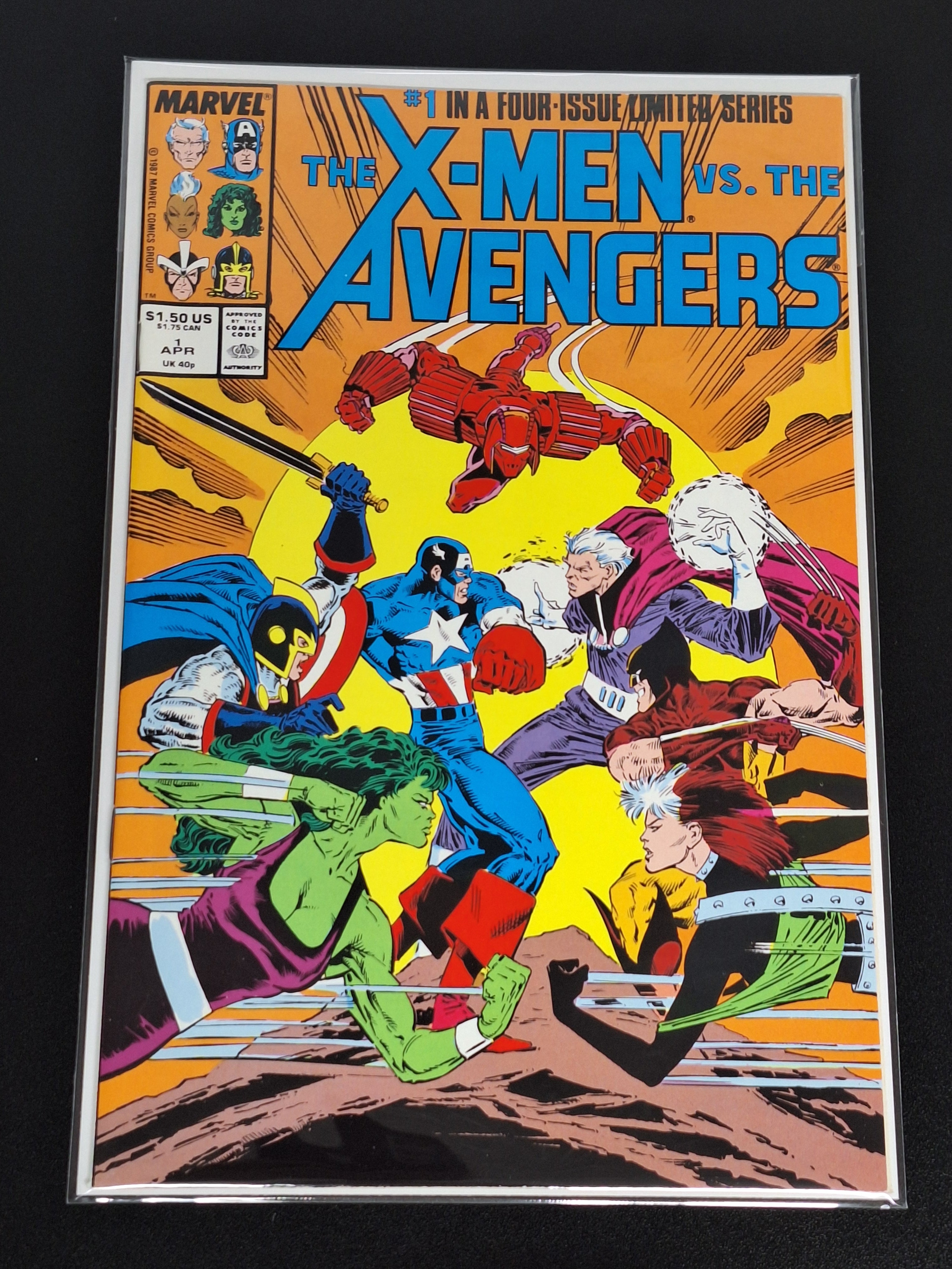 The X-Men Vs. The Avengers 1 Marvel 1987 Classic Series