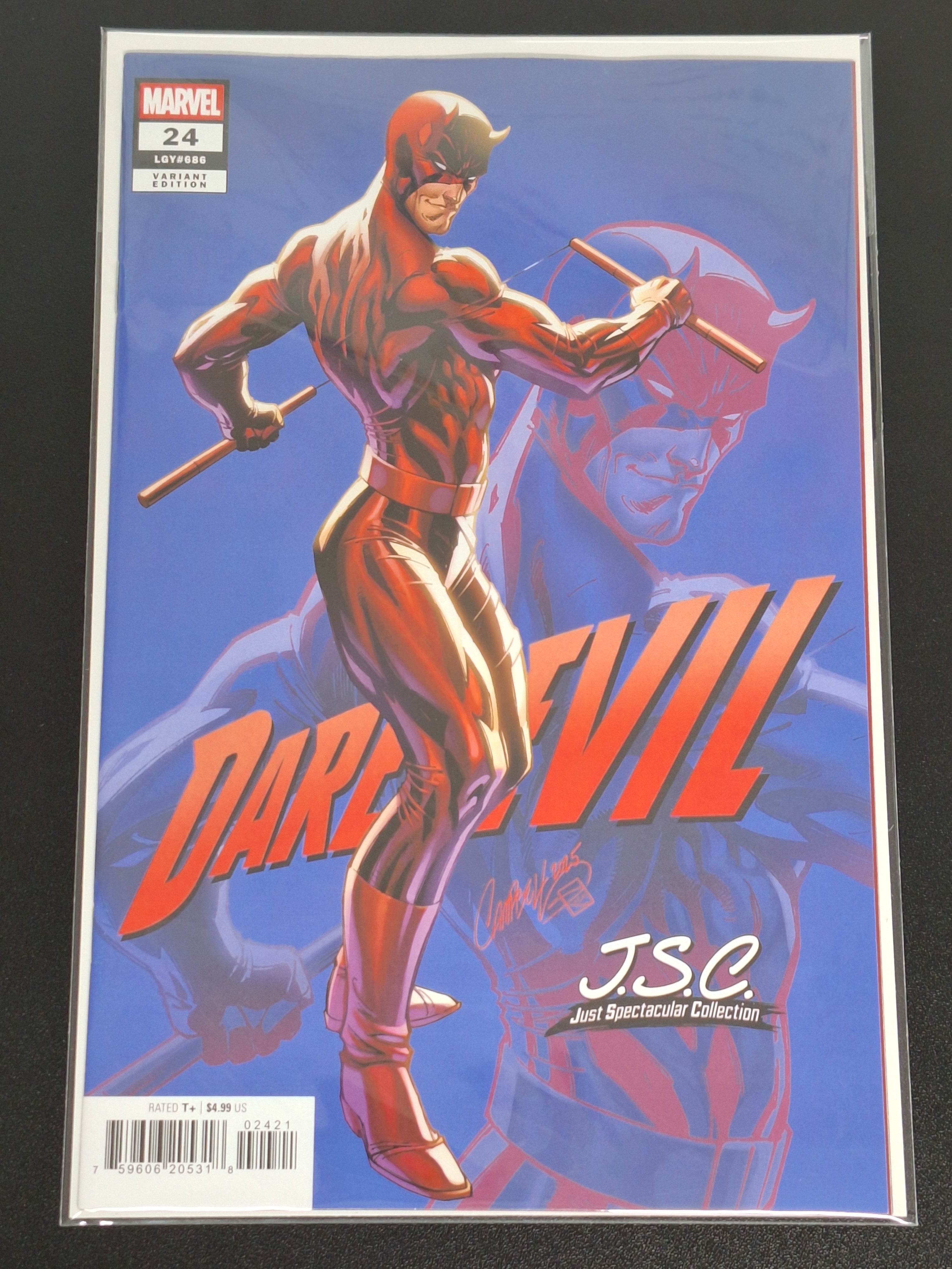 Daredevil 24 Marvel 2025 J.Scott Campbell J.S.C Variant