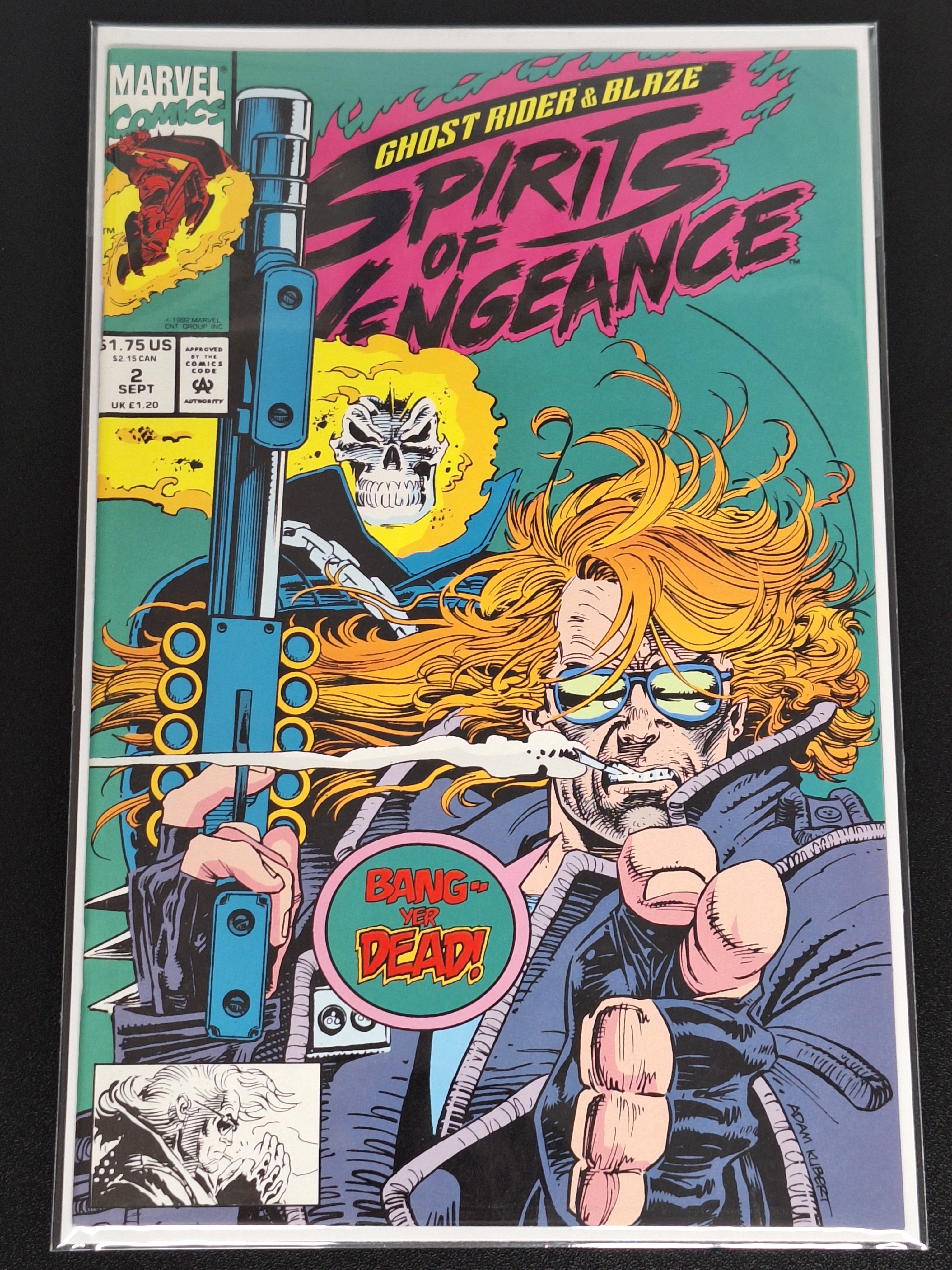 Spirits of Vengeance 2 Marvel Comics 1992 Ghost Rider & Blaze