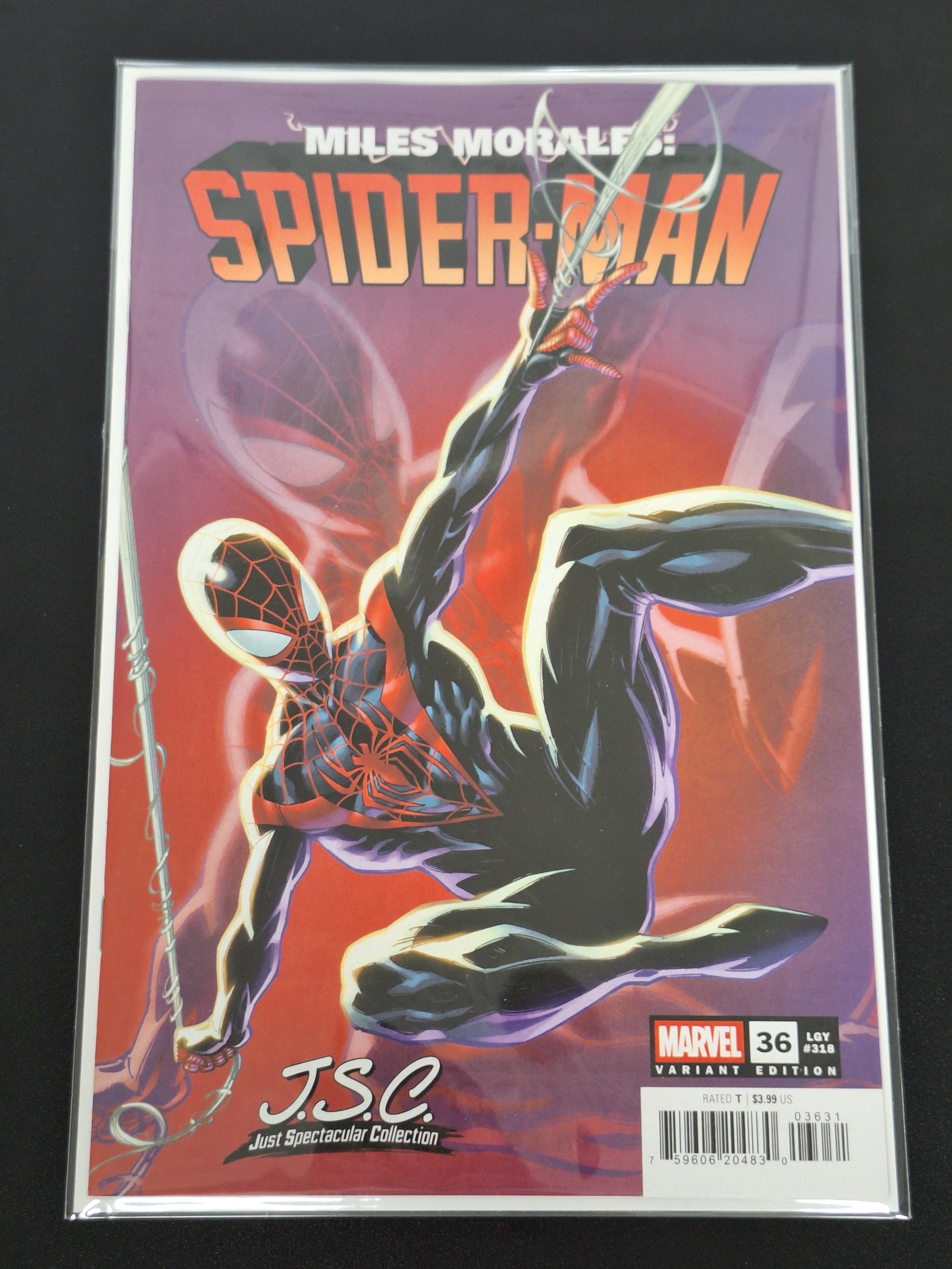 Miles Morales: Spider-Man 36 Marvel 2025 J.Scott Campbell J.S.C Variant