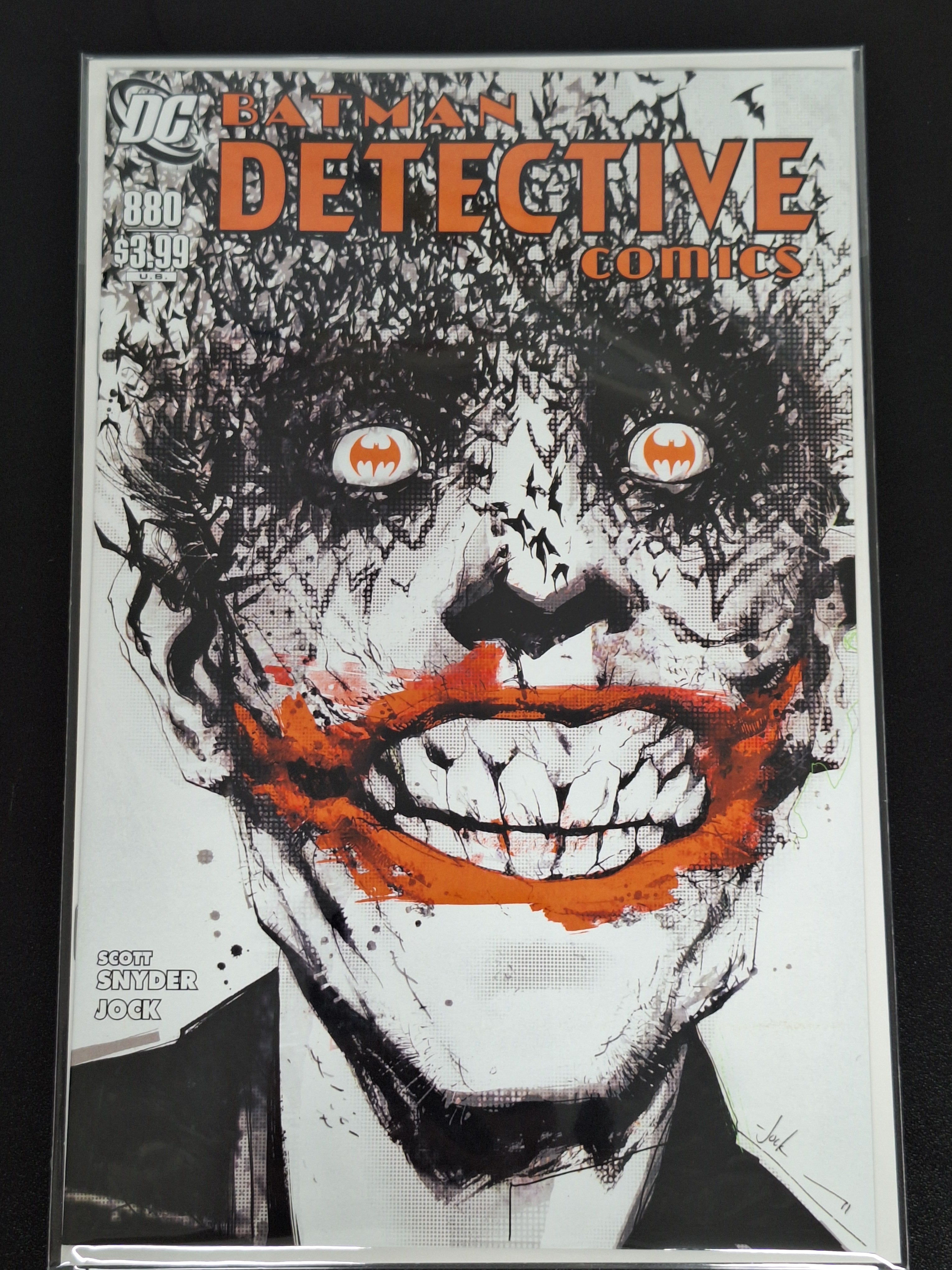 Detective Comics 880 DC 2025 Facsimile Edition Classic Jock Cover