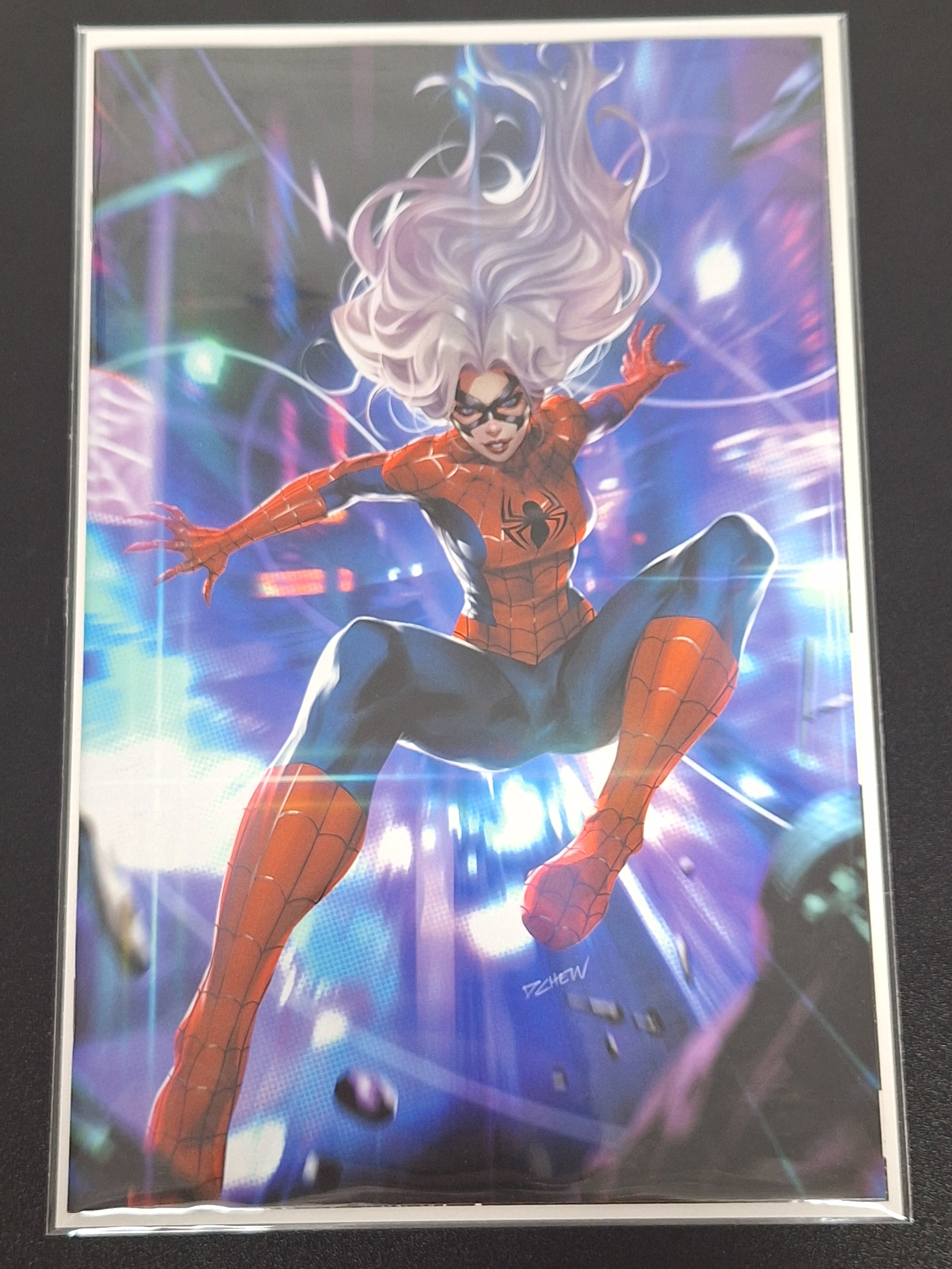 Black Cat 1 Marvel 2025 Derrick Chew 1:50 Virgin Variant