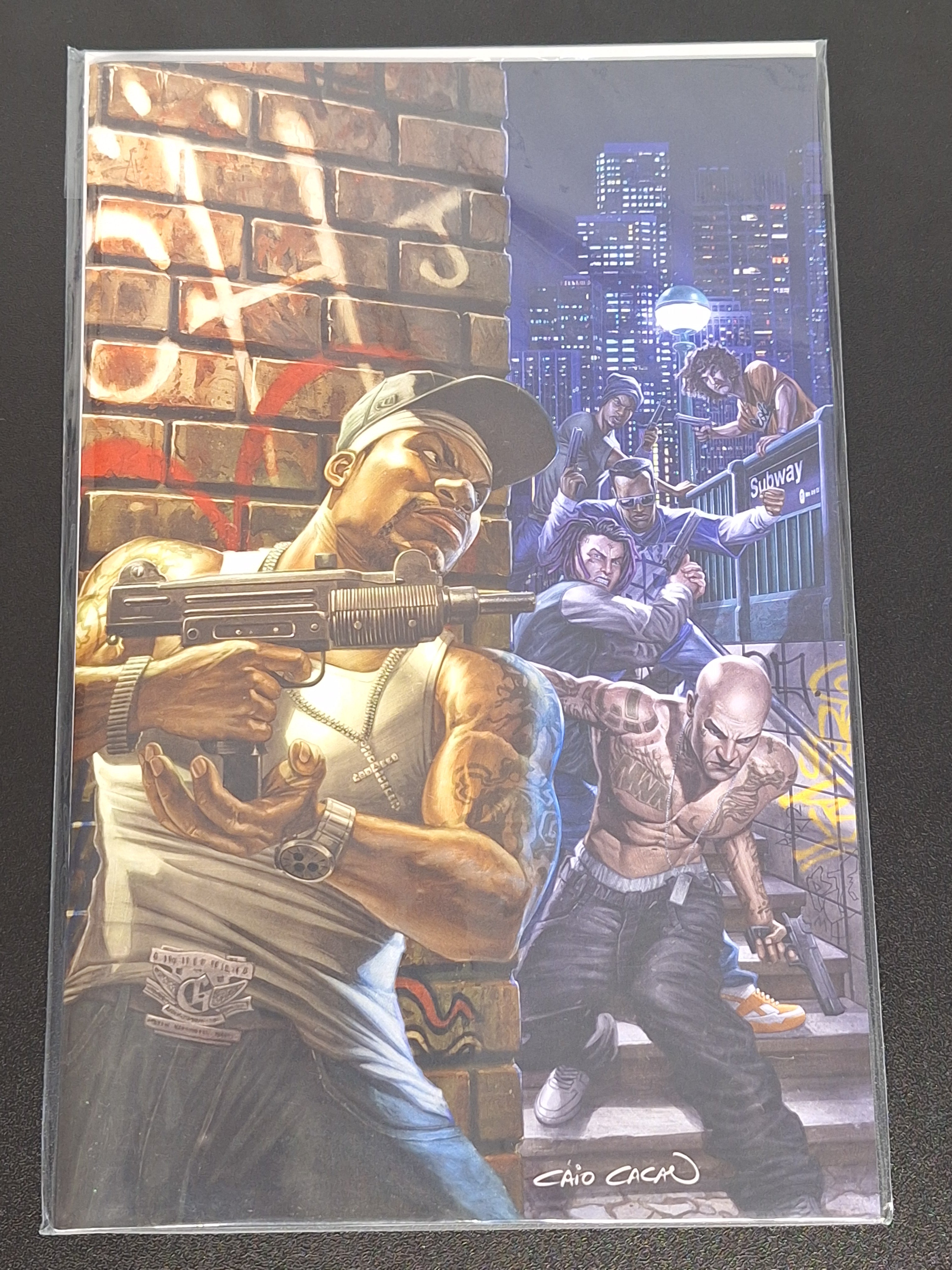 Fame: 50 Cent - Caio Cacau Virgin Exclusive - Punisher Homage