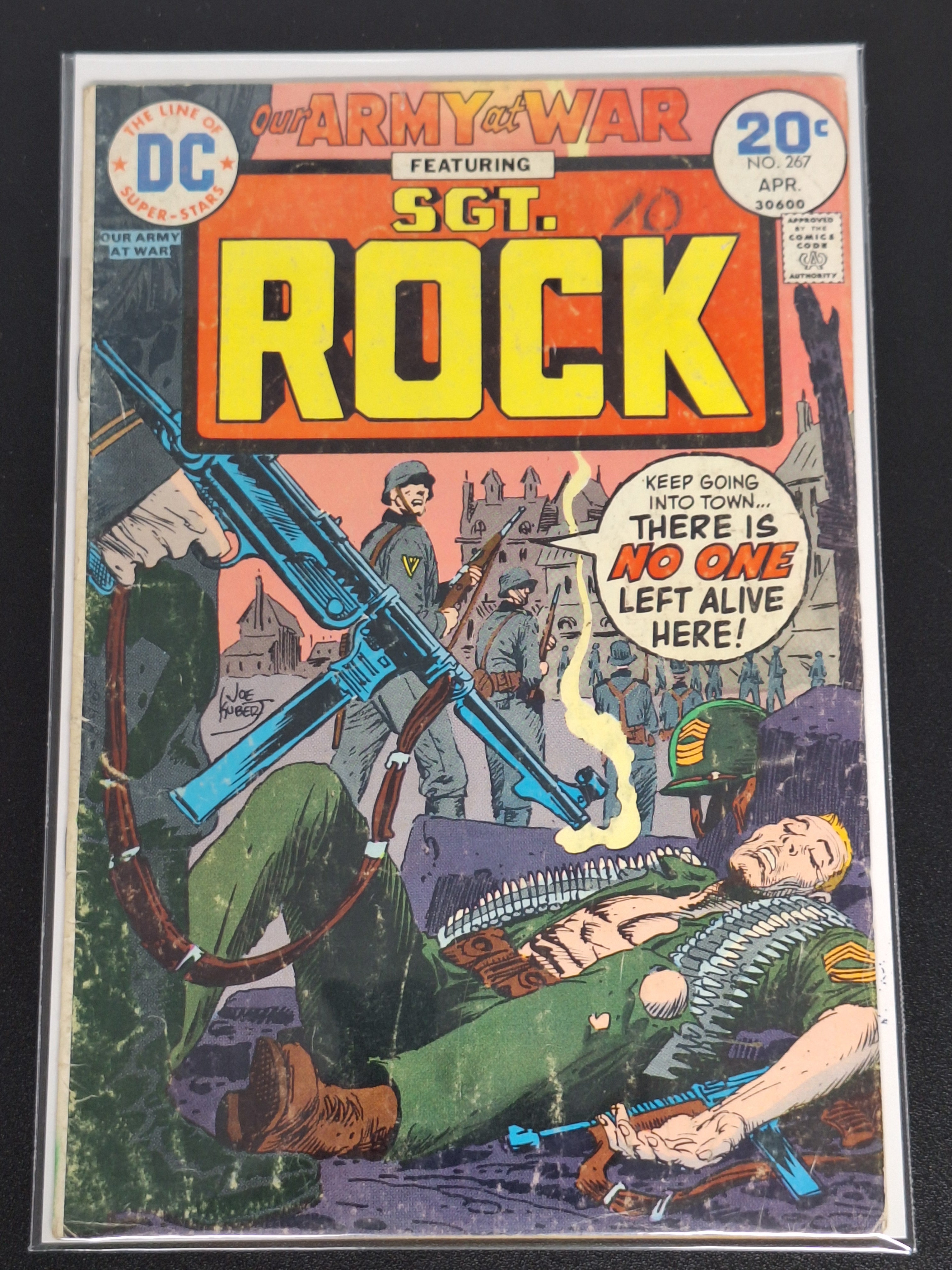 Our Army At War 267 DC 1974 Sgt. Rock