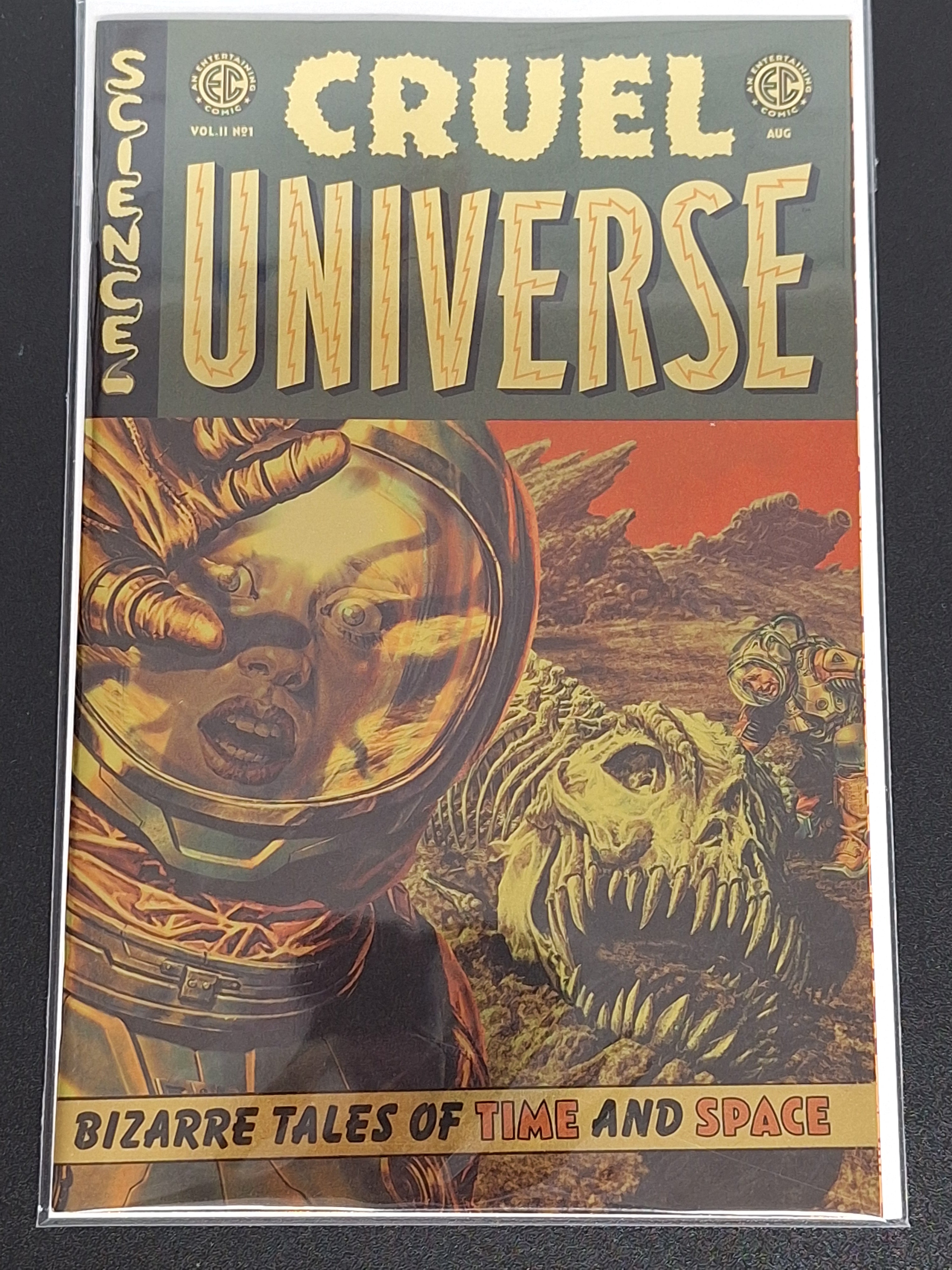 Cruel Universe Vol II #1 EC Comics 2025 Lee Bermejo Gold Foil Variant