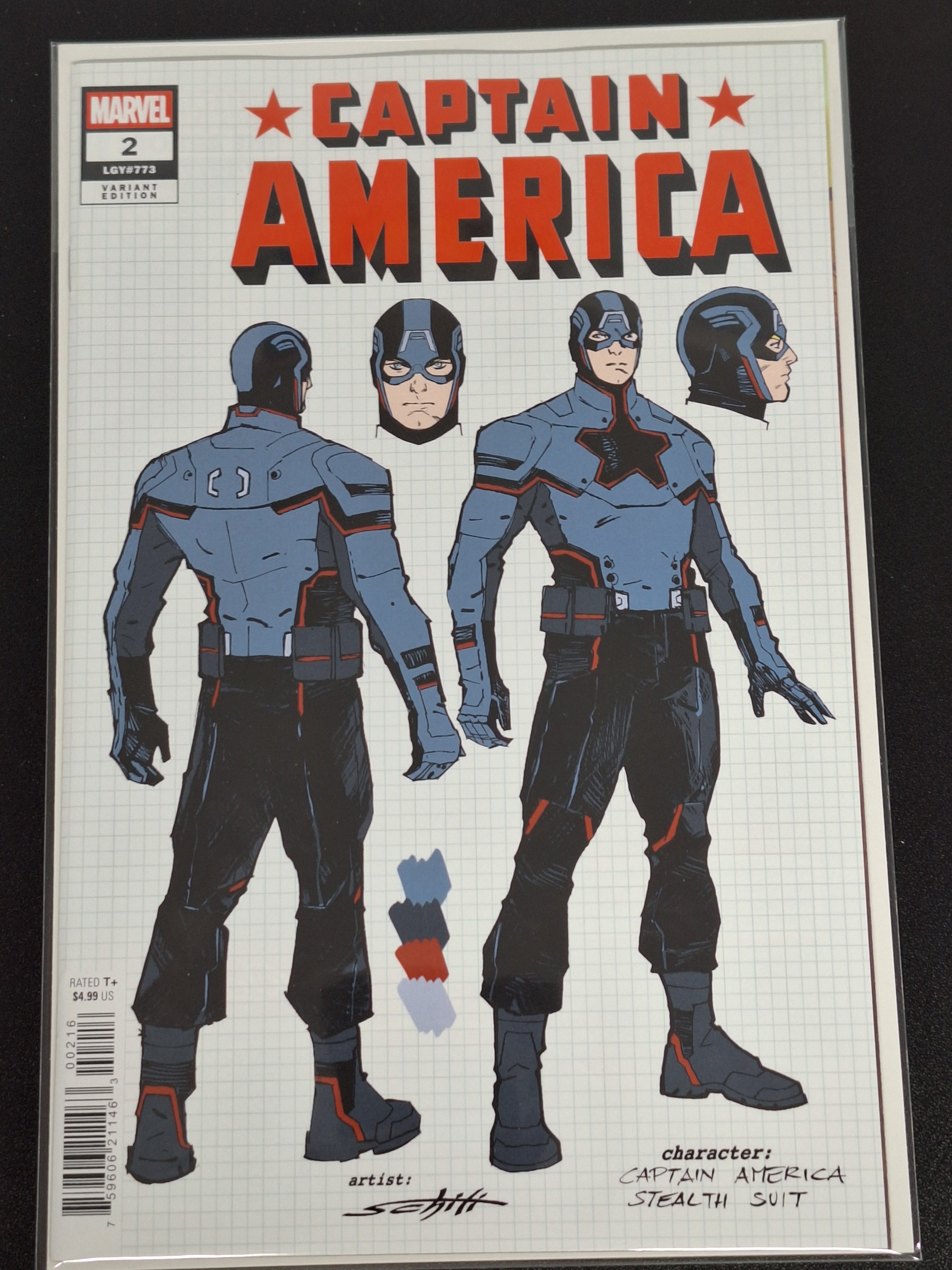 Captain America 2 Marvel 2025 1:10 Design Variant