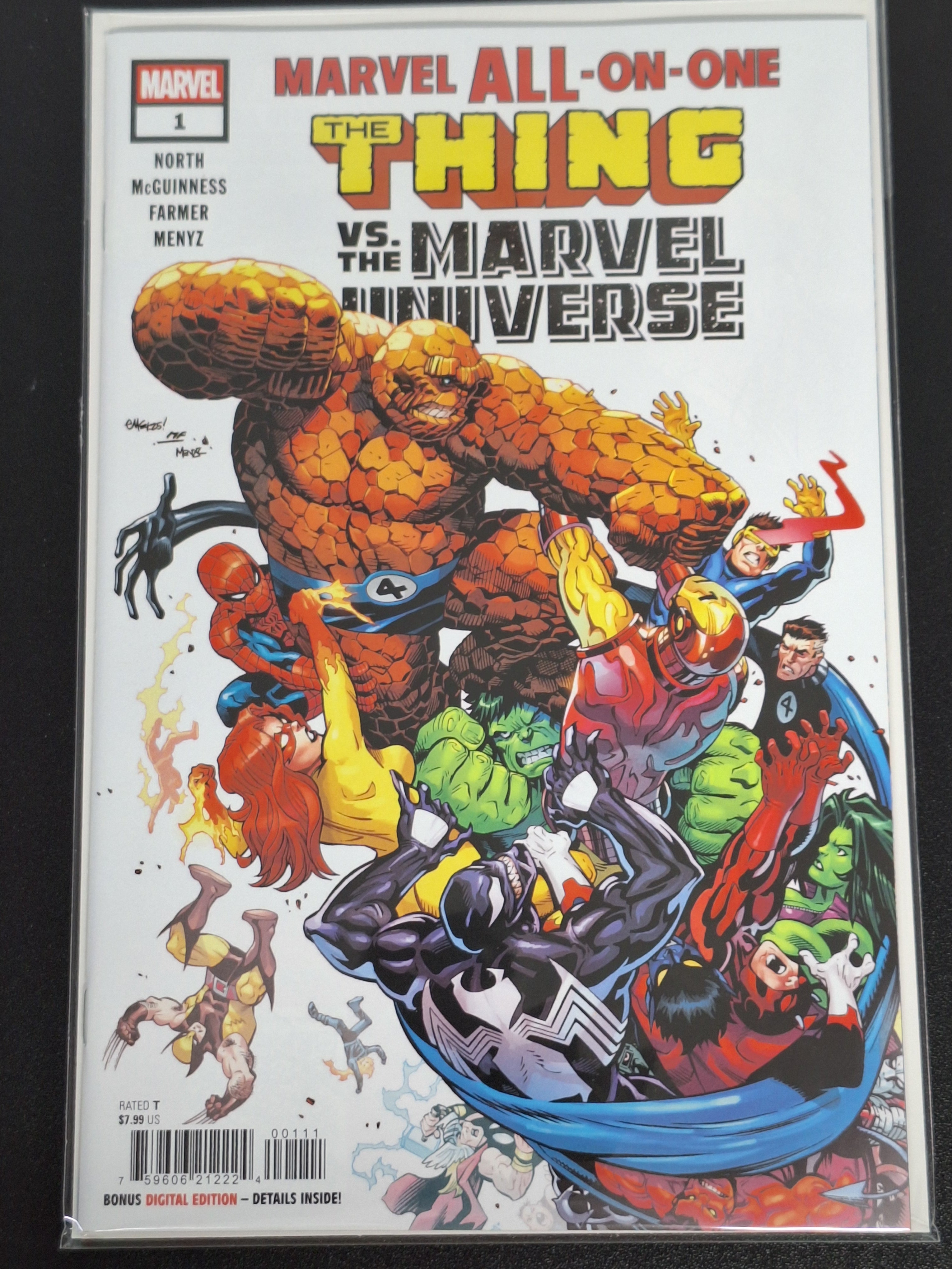 Marvel All-On-One 1 The Thing vs. The Marvel Universe 1 Marvel 2025 Cover A