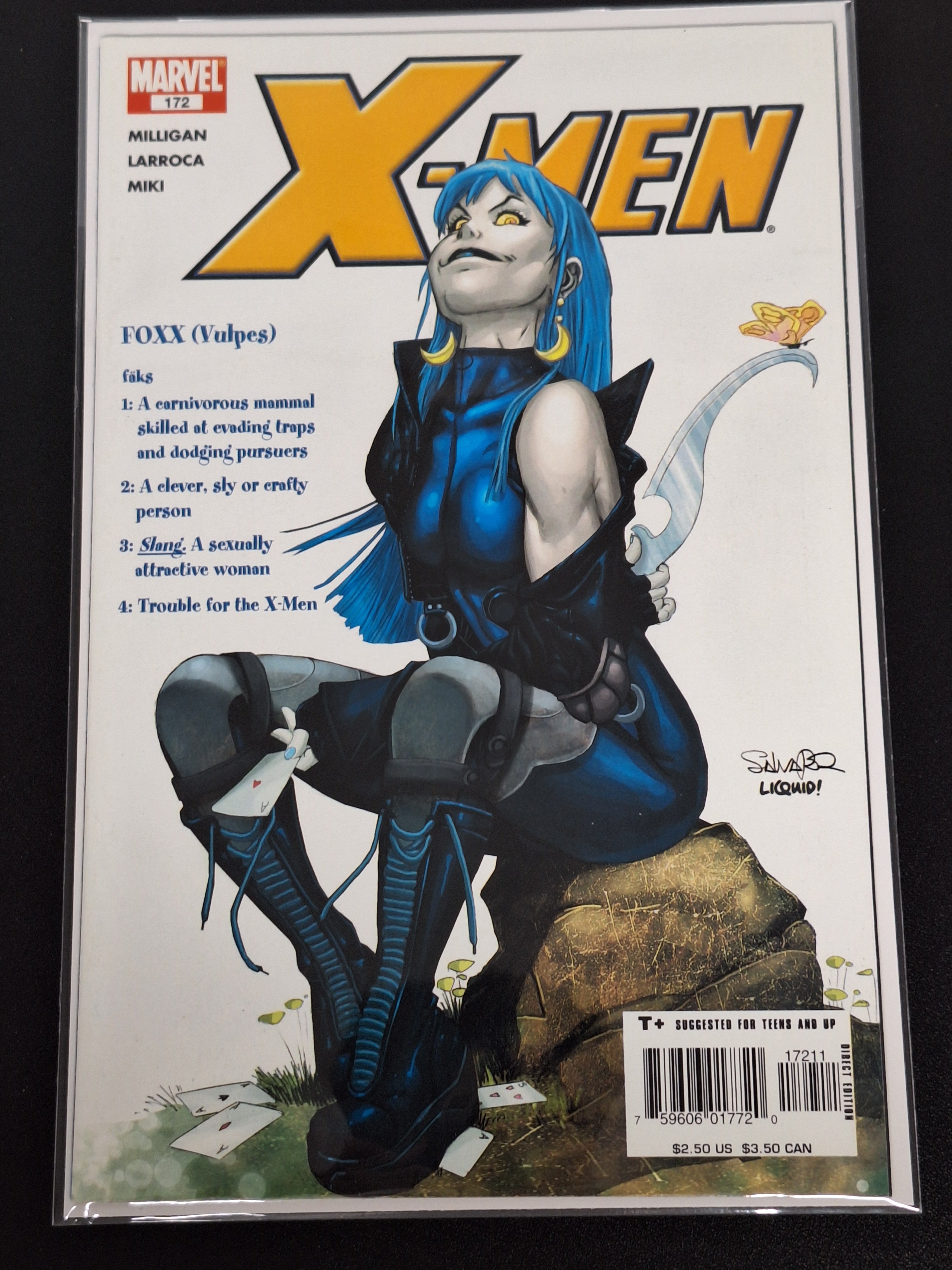 X-Men 172 Marvel 2005 Foxx Cover