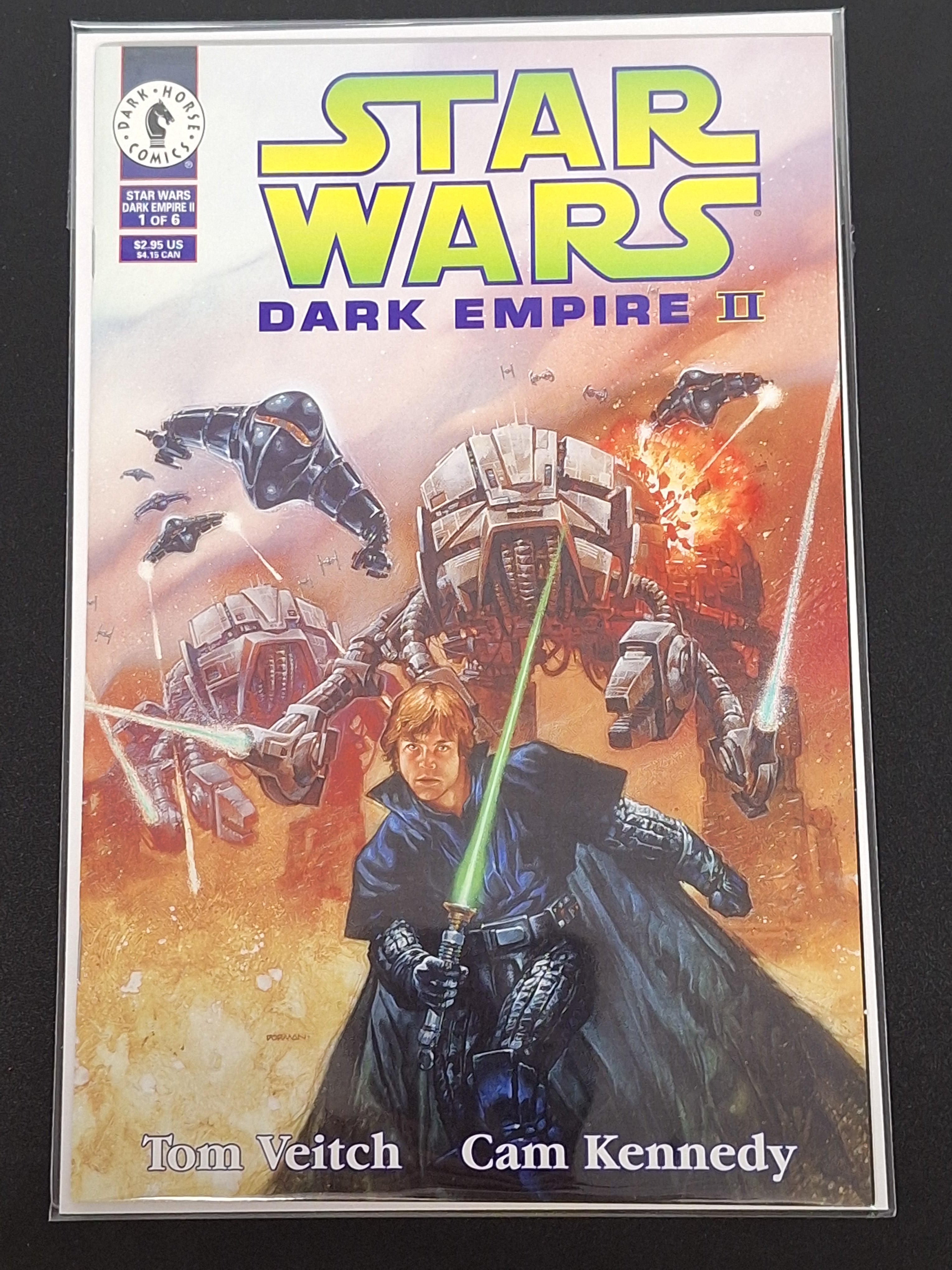 Star Wars: Dark Empire II #1 Dark Horse Comics 1994 The Return of Palpatine