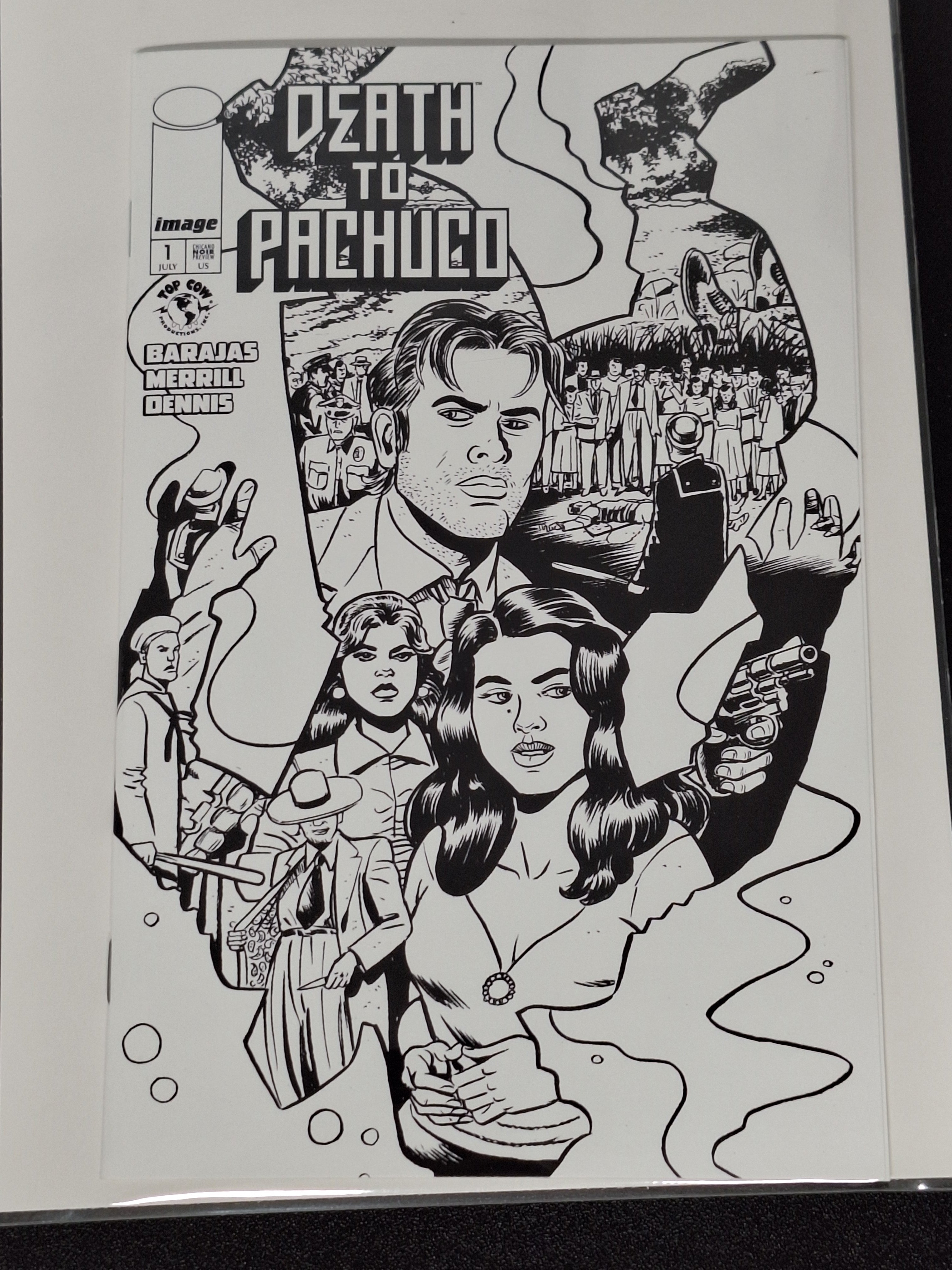 Death To Pachuco 1 Image 2025 One Per Store Ashcan Edition