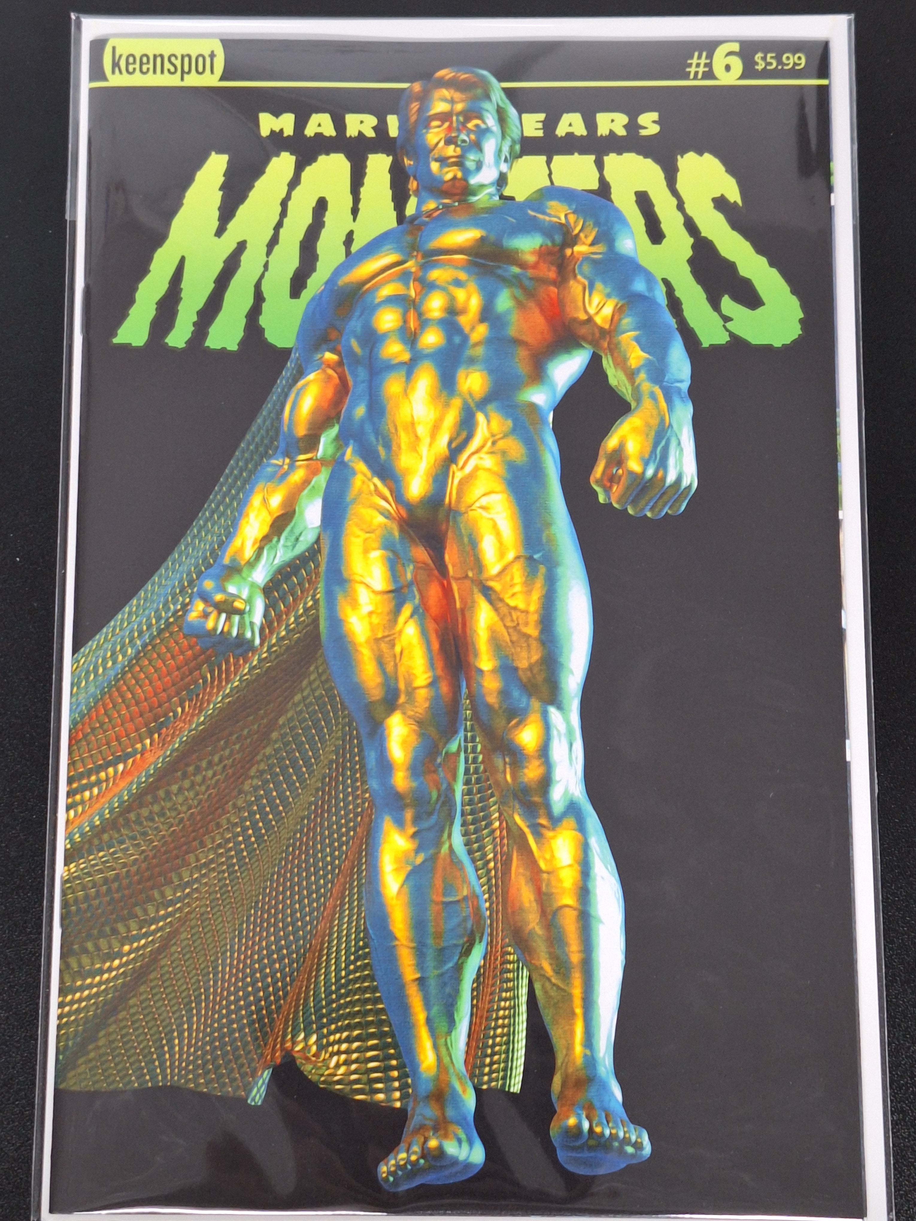 Mark Spears Monsters 6 Keenspot 2025 Golden Man Cover A