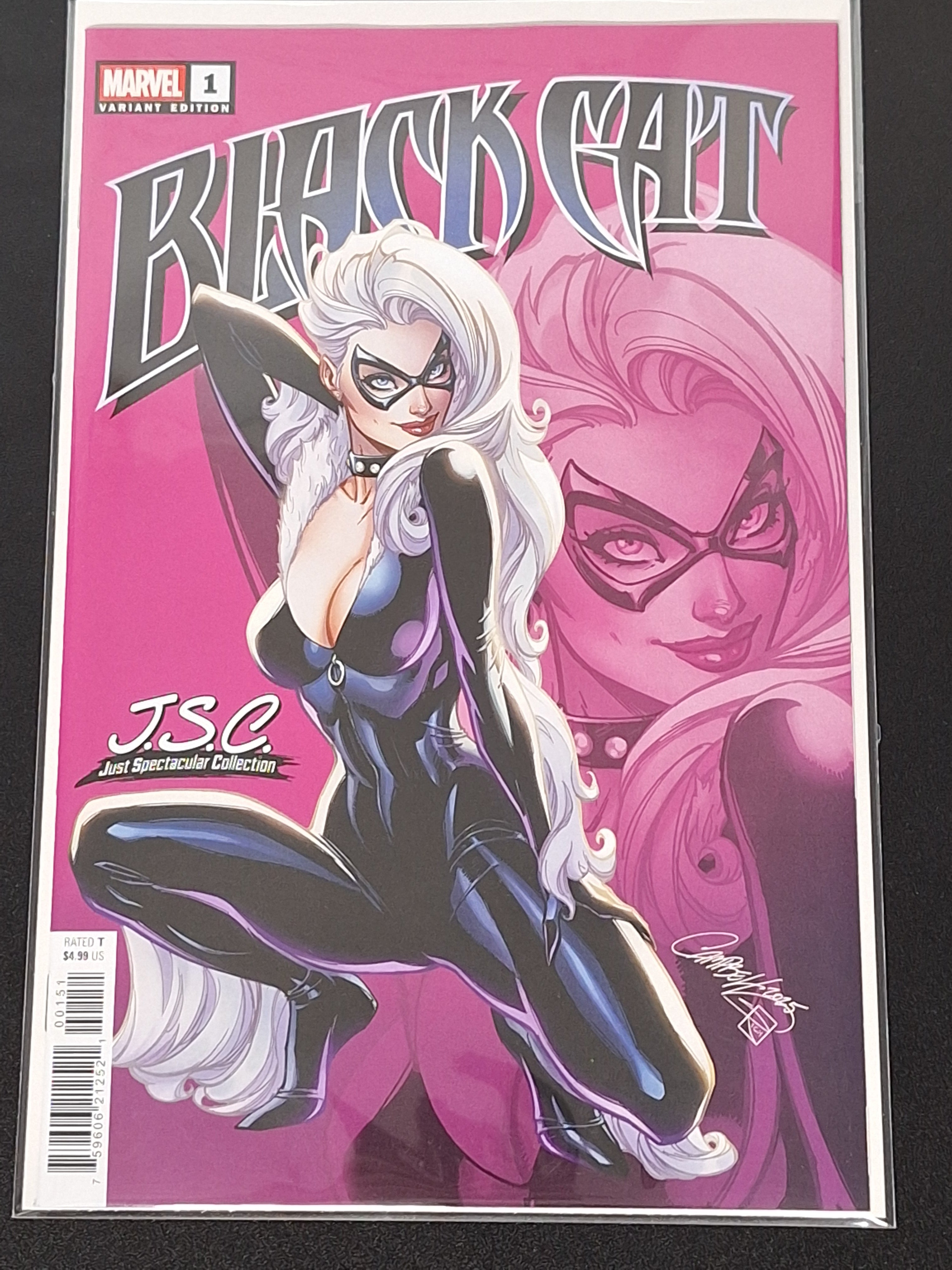 Black Cat 1 Marvel 2025 J.Scott Campbell J.S.C Variant