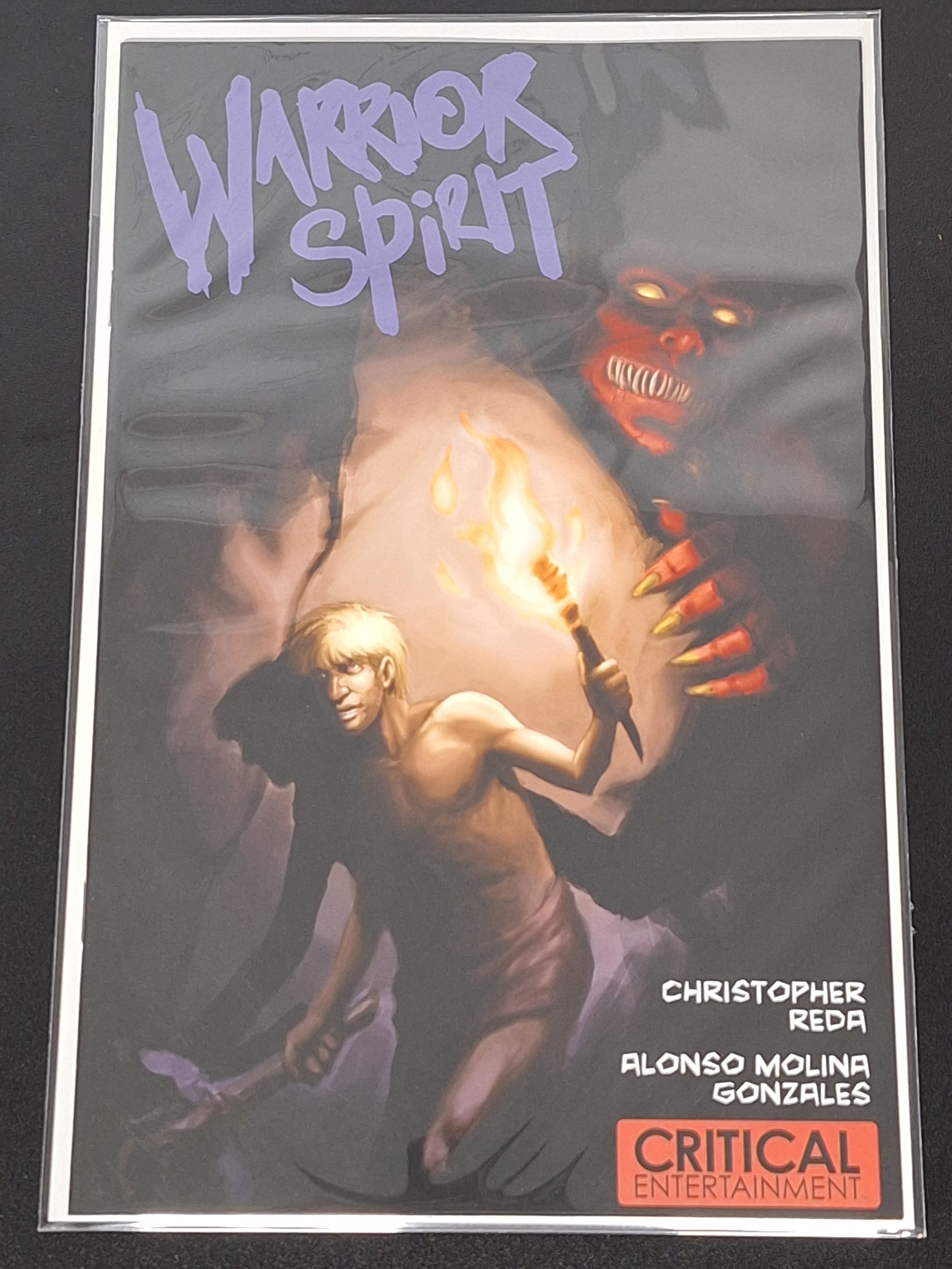 Warrior Spirit 1 Critical Entertainment 2025 Cover A