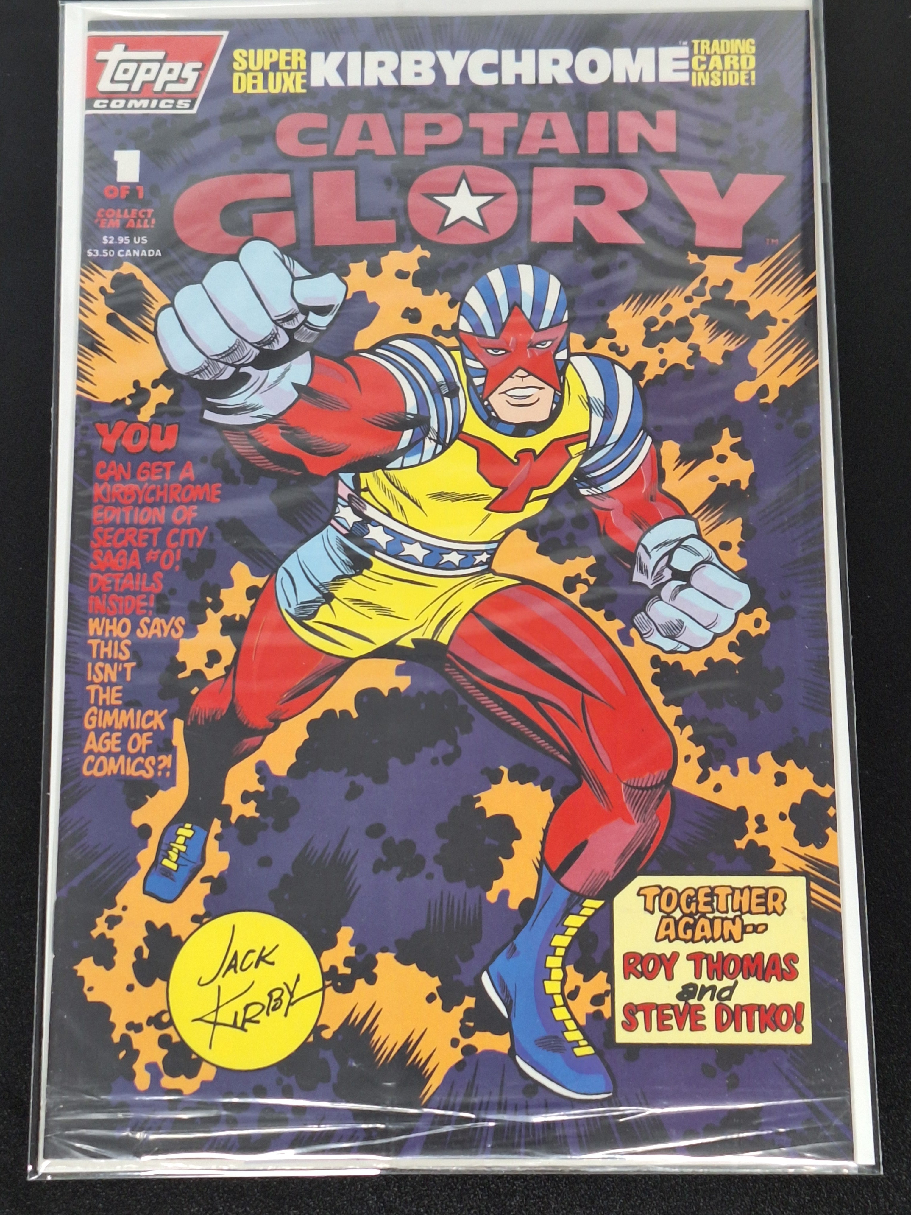Captain Glory 1 Topps Comics 1993 Jack Kirby