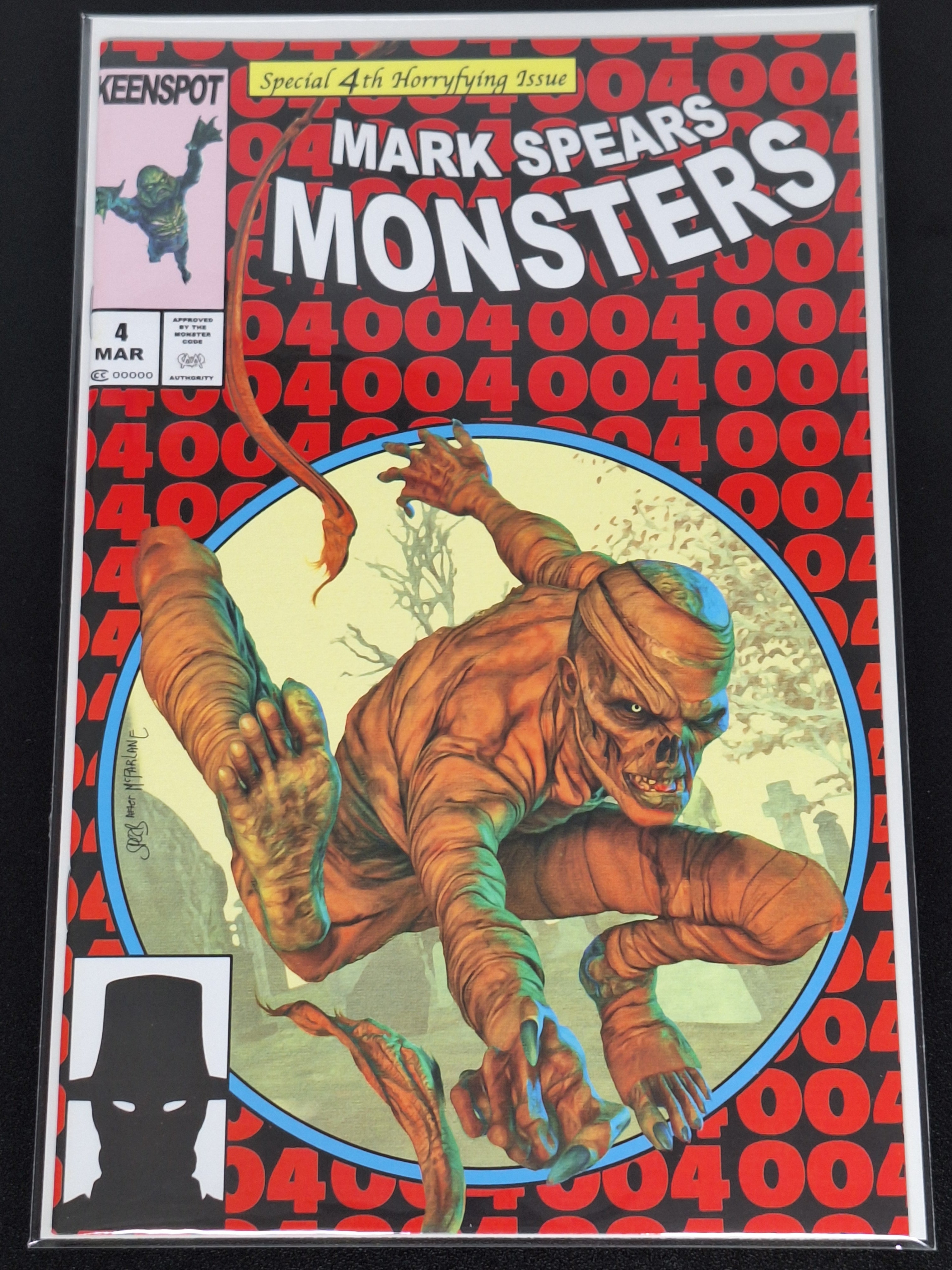 Mark Spears Monsters 4 Keenspot 2025 ASM 300 Homage