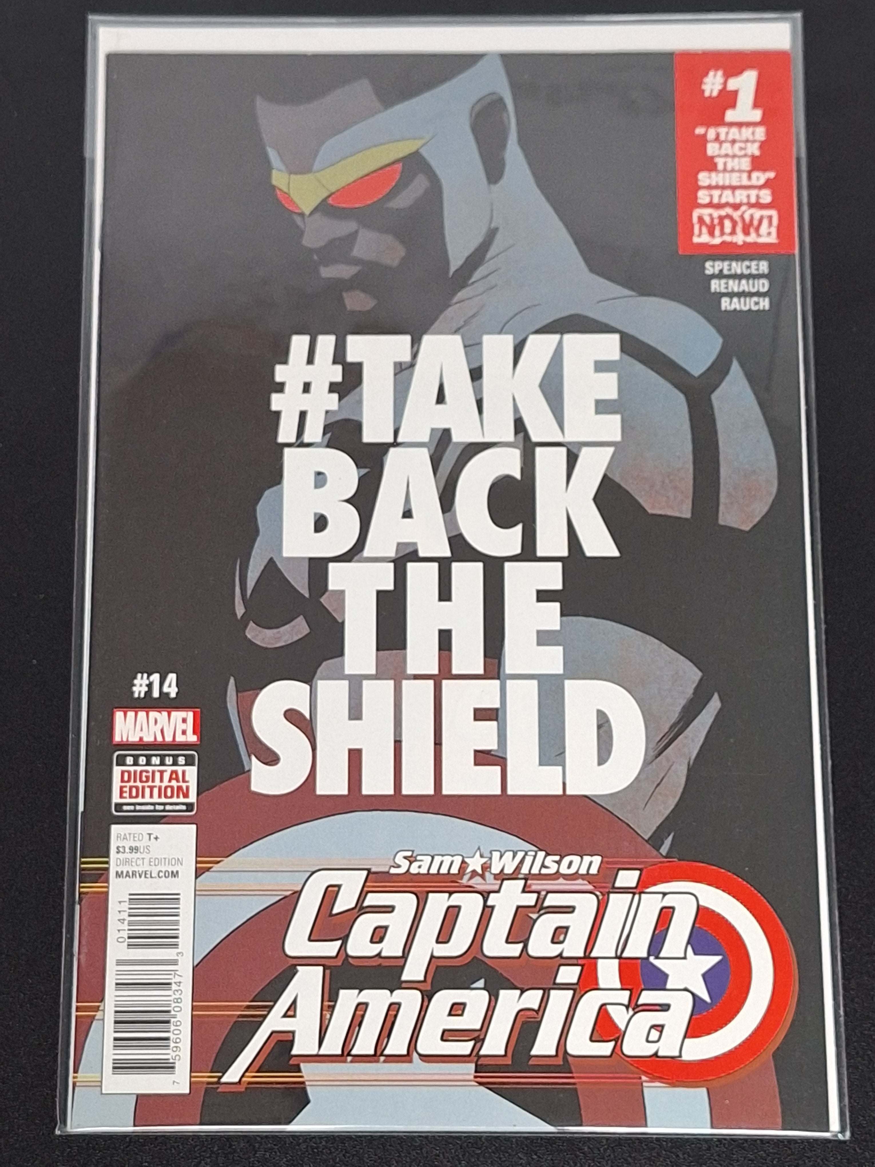 Sam Wilson: Captain America 14 Marvel 2016 Take Back The Shield Part 1