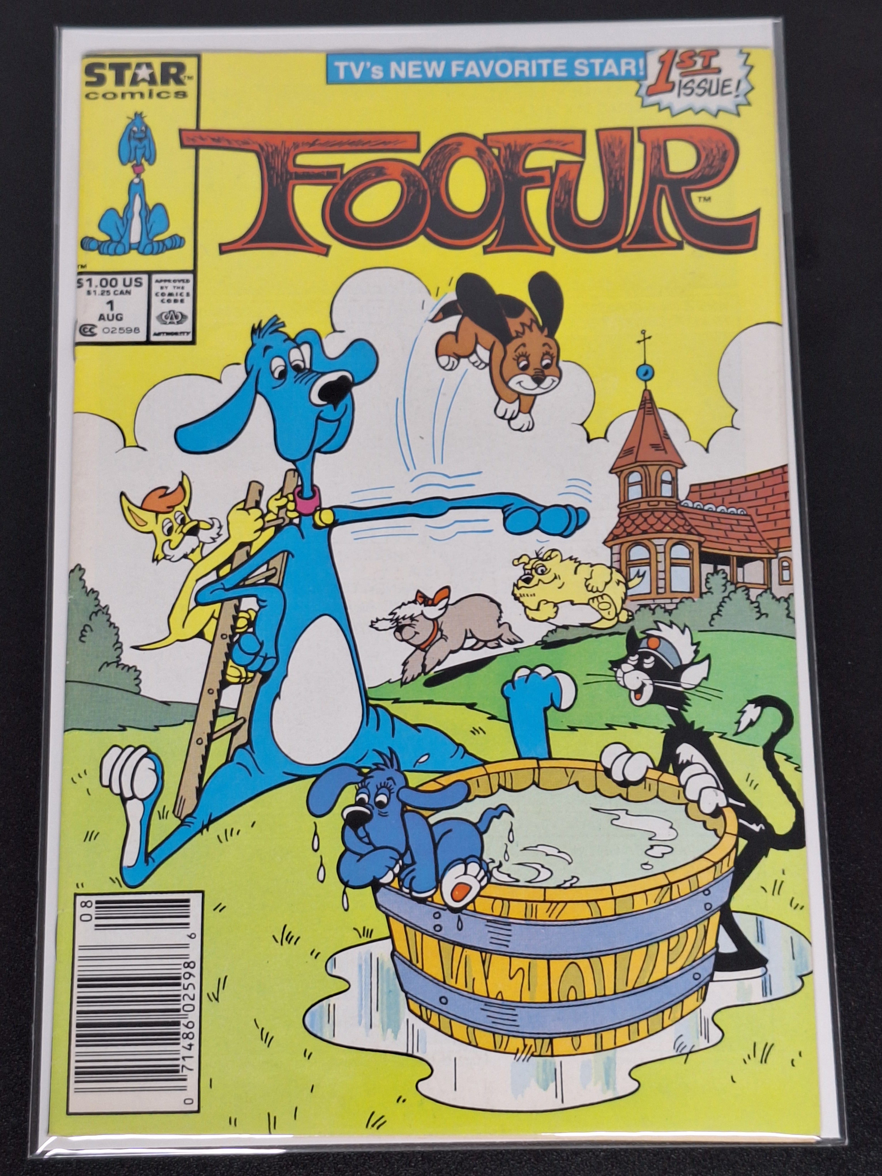 Foofur 1 Star Comics 1987 Newsstand Edition