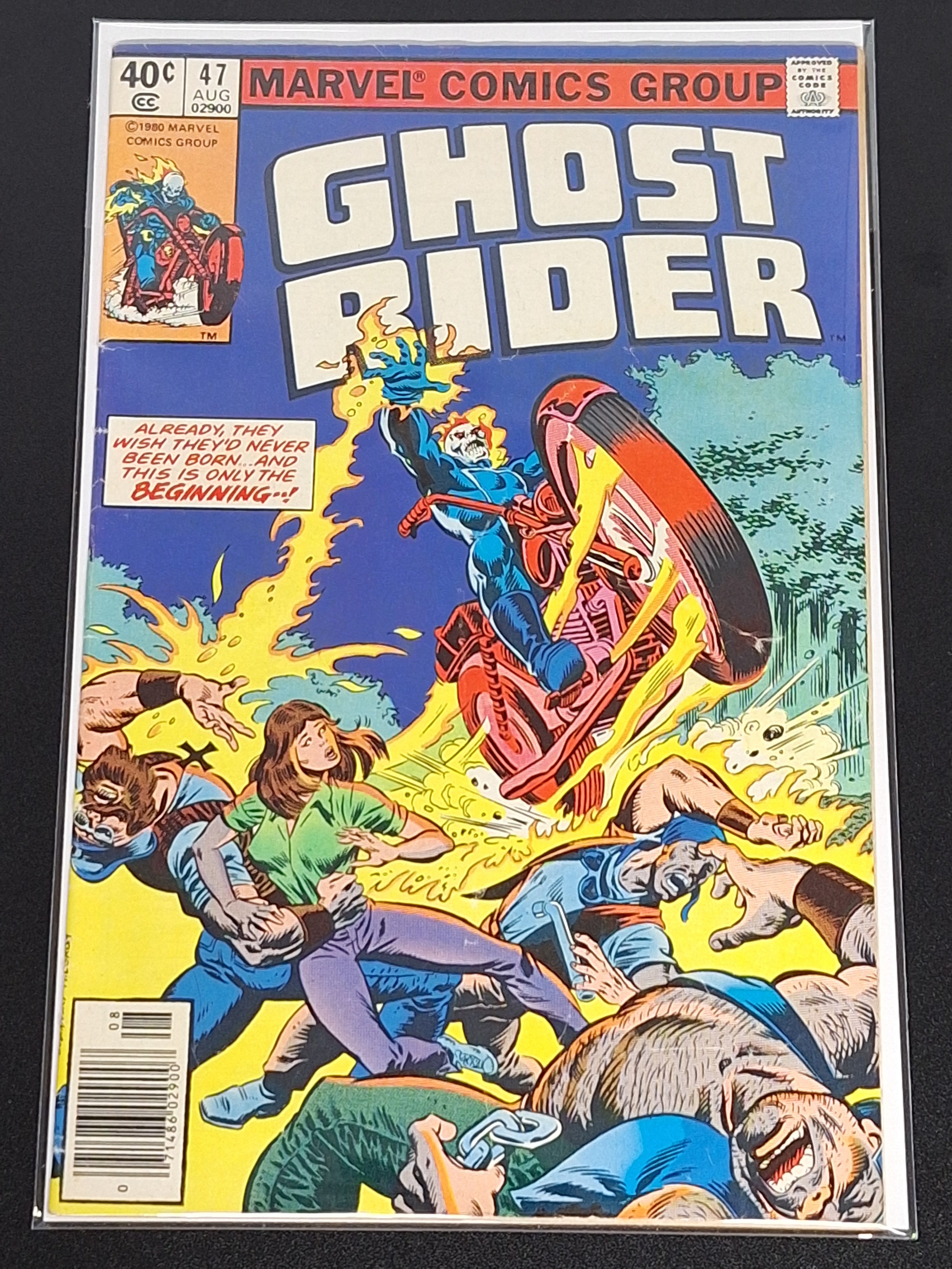 Ghost Rider 47 Marvel 1980 Newsstand Edition