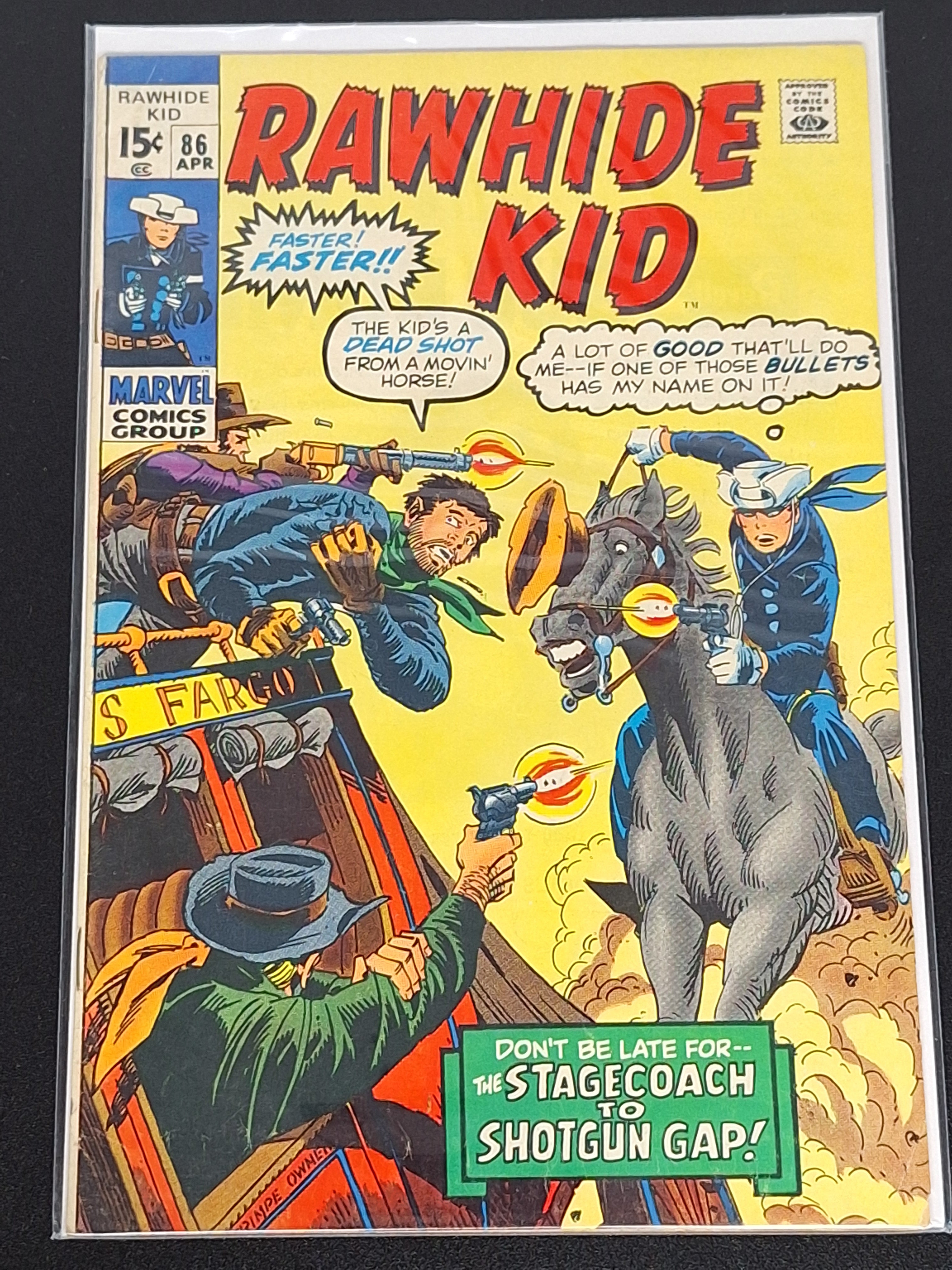 Rawhide Kid 86 Marvel 1971 Stan Lee Story