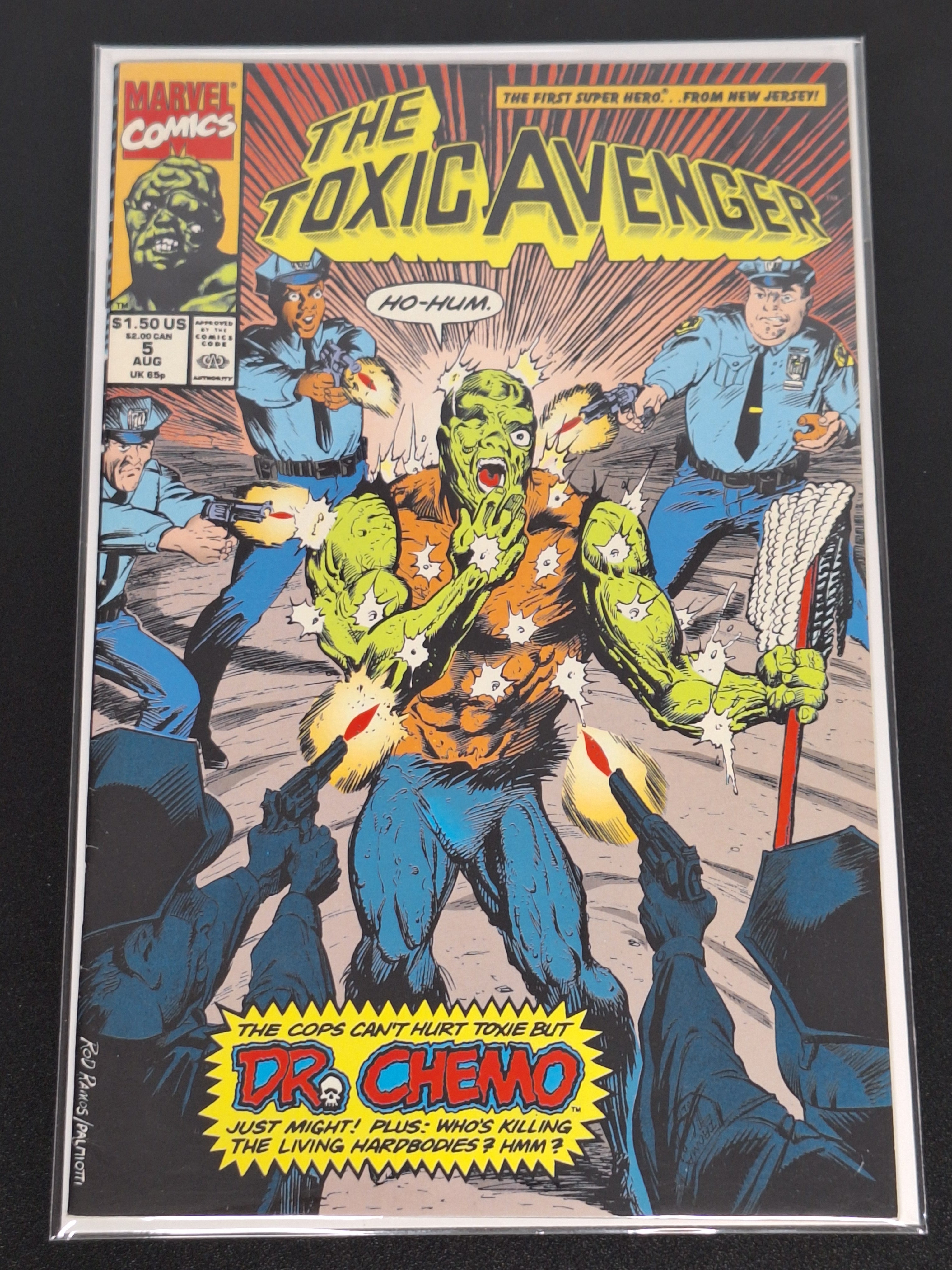 The Toxic Avenger 5 Marvel 1991 Dr.Chemo