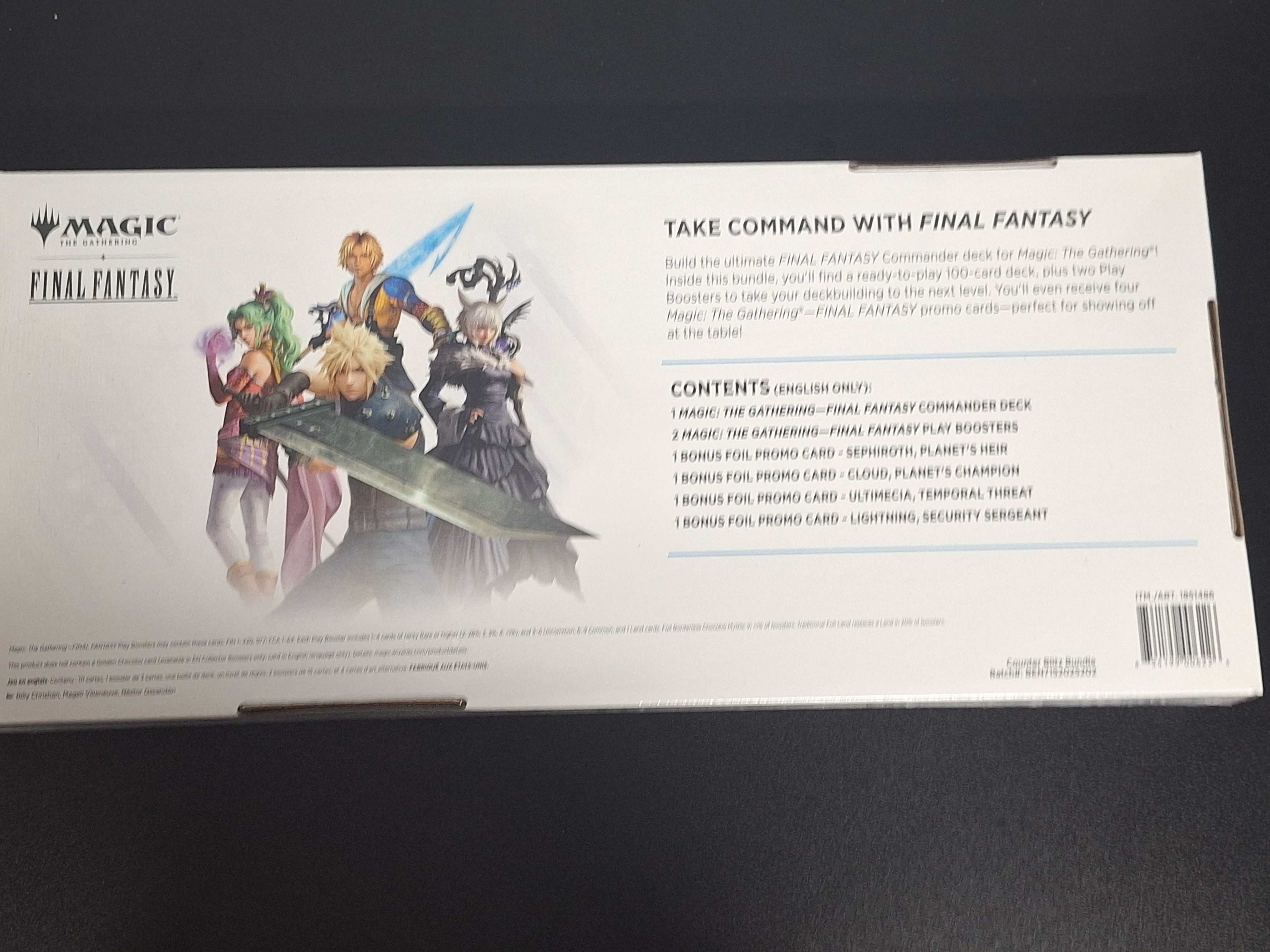 Magic The Gathering - Final Fantasy Commander Kit - Revival Trance