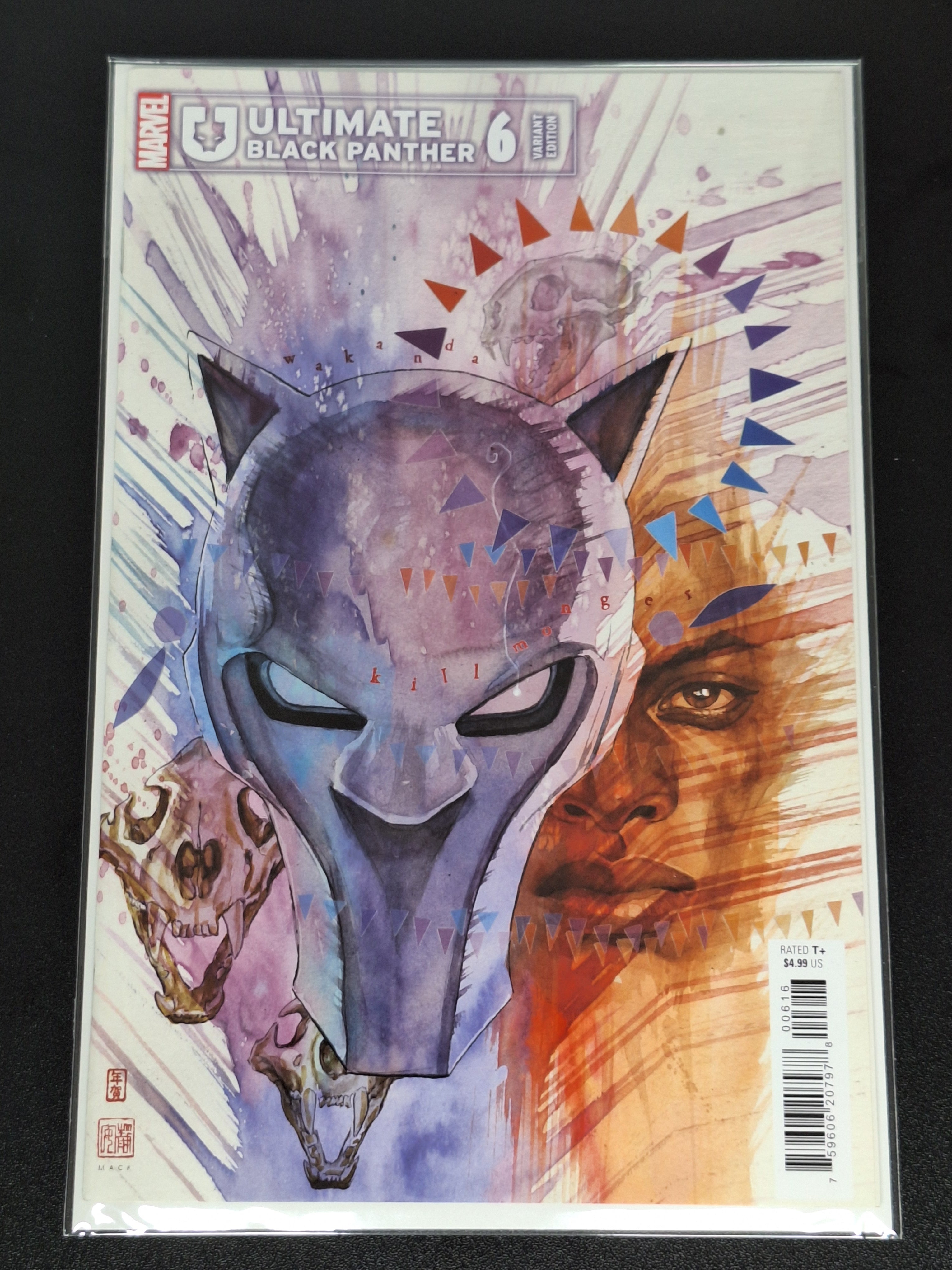 Ultimate Black Panther 6 Marvel David Mack 1:25 Variant