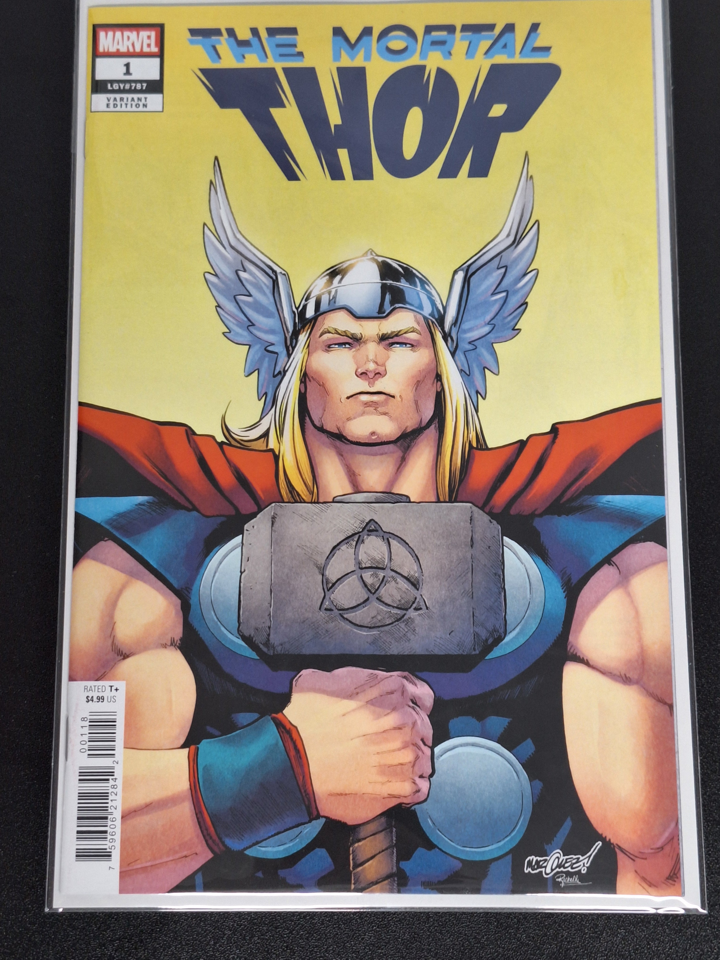 The Mortal Thor 1 Marvel 2025 David Marquez 1:25 Variant
