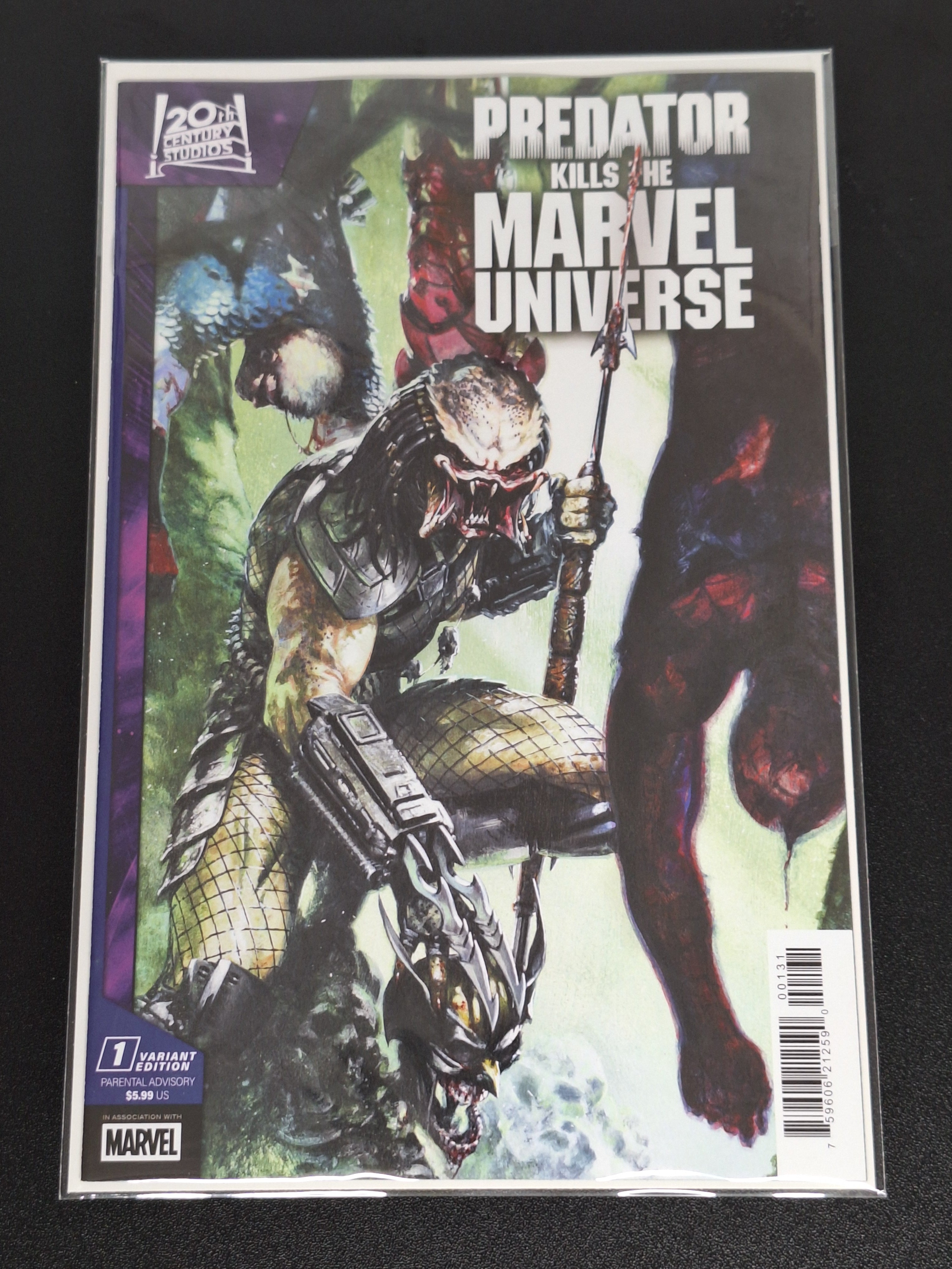 Predator Kills The Marvel Universe 1 Marvel 2025 Dell Otto Variant