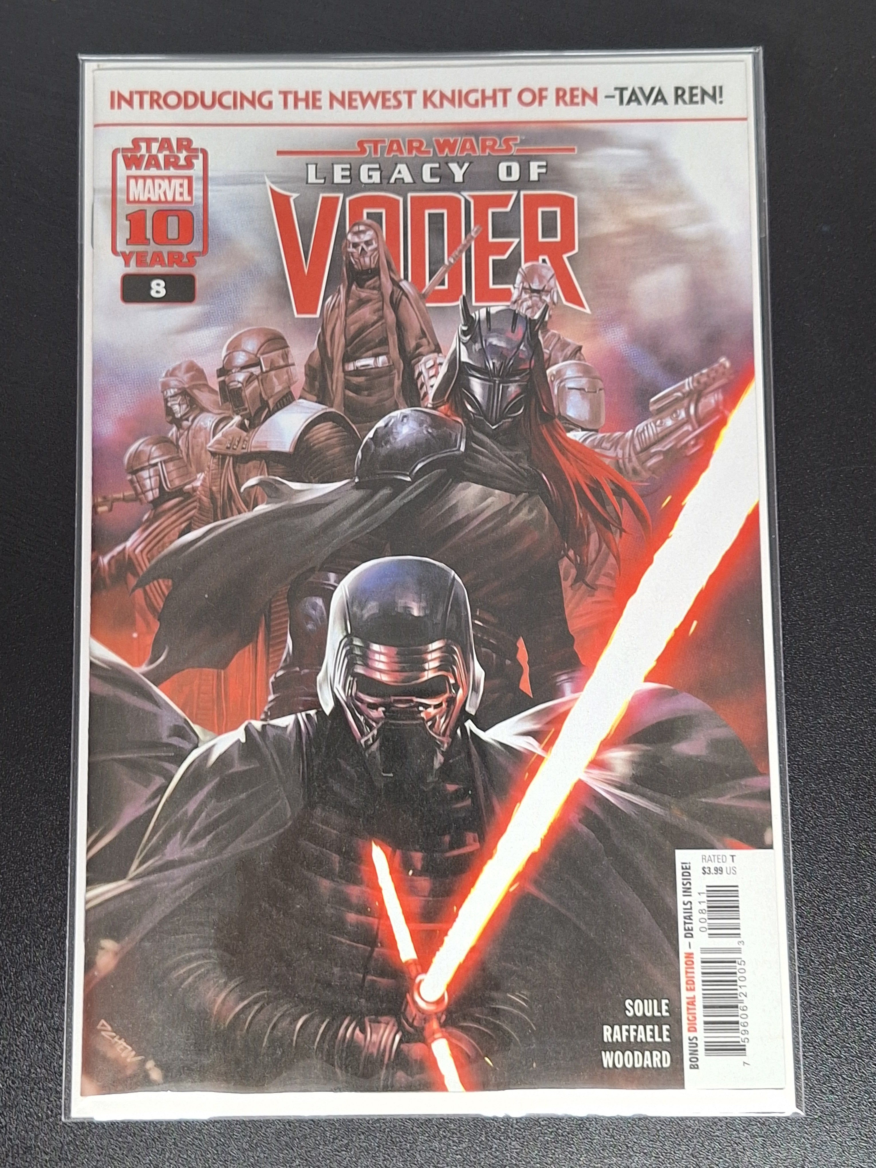 Star Wars: The Legacy Of Vader 8 Marvel 2025 Cover A 1st App of Tava Ren