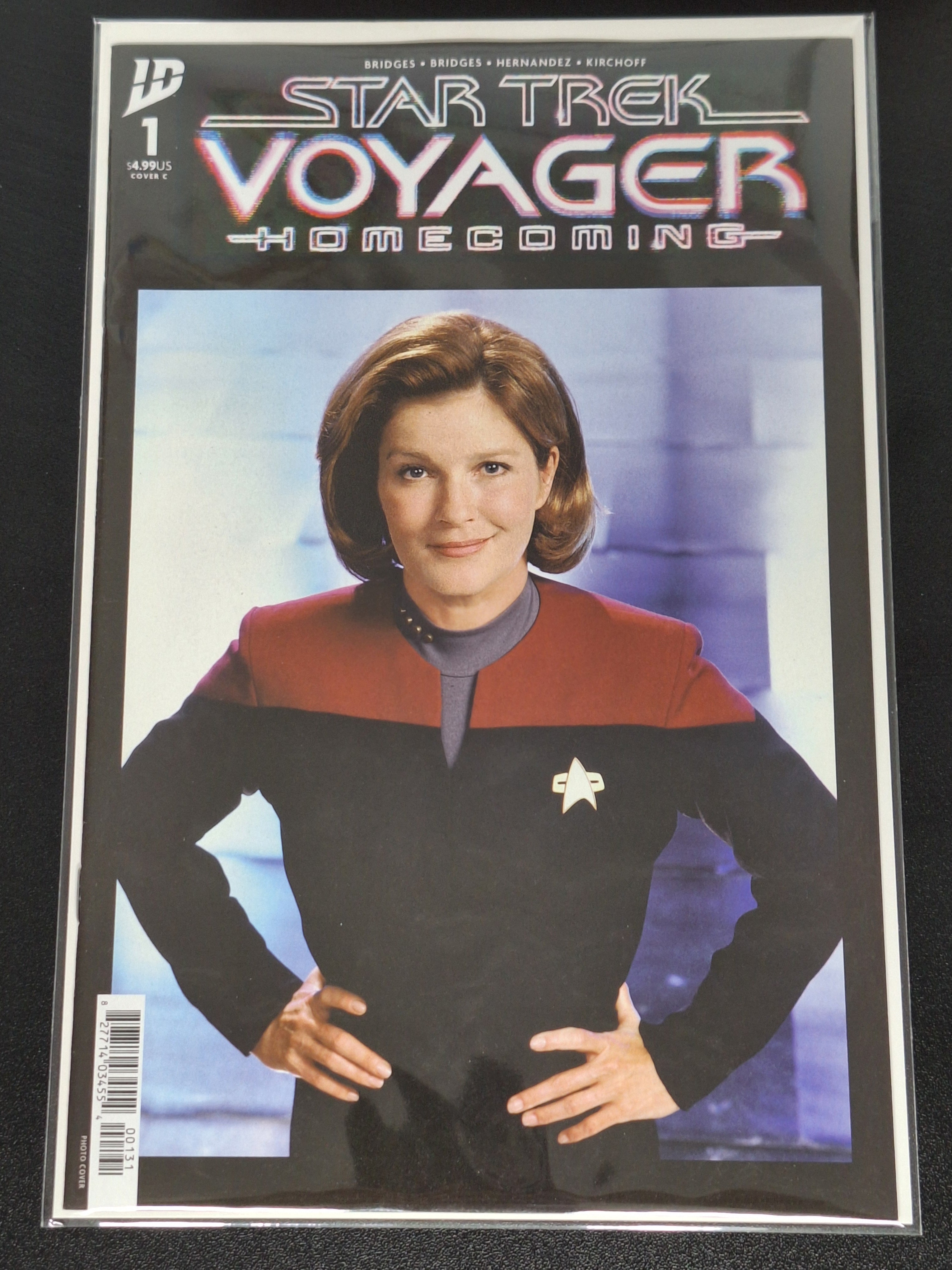 Star Trek Voyage Homecoming 1 IDW 2025 Photo Variant Cover C
