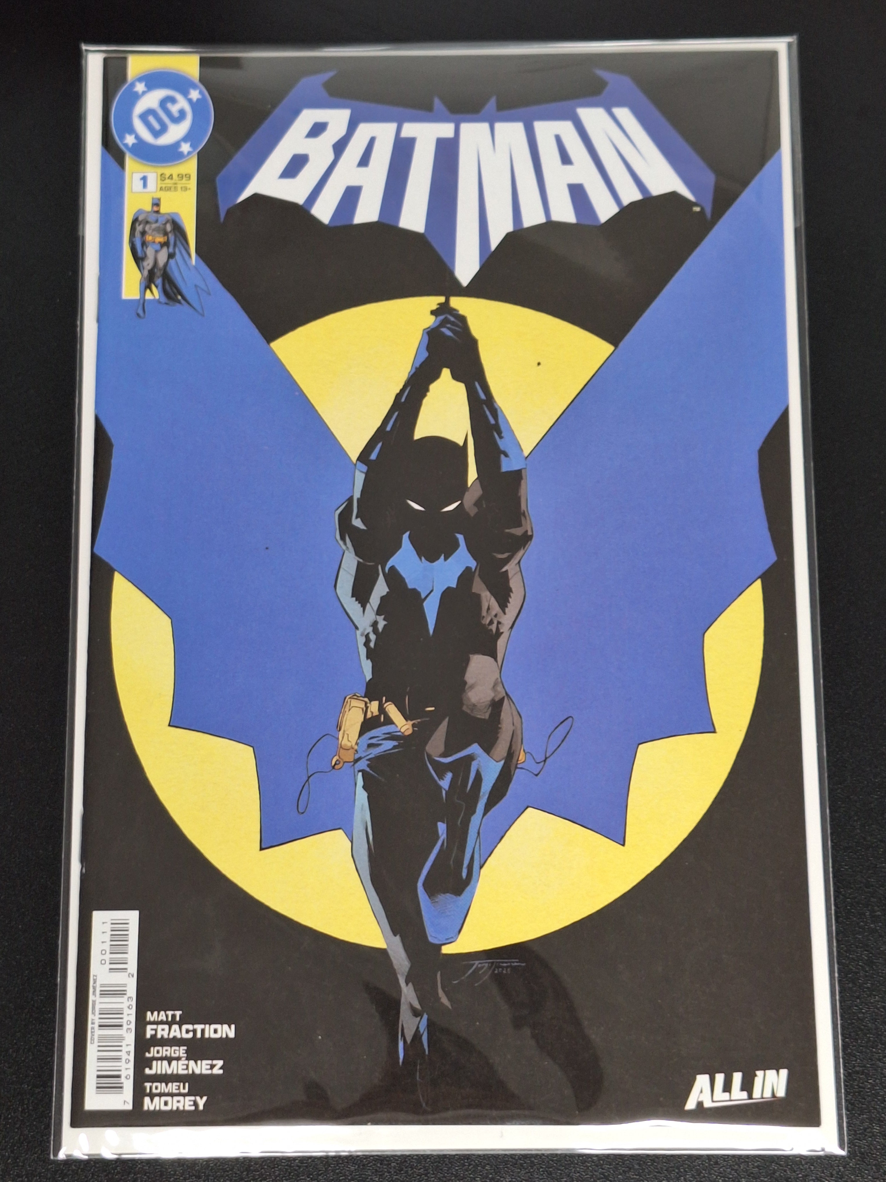 Batman 1 DC 2025 Cover A Jimenez, New Costume