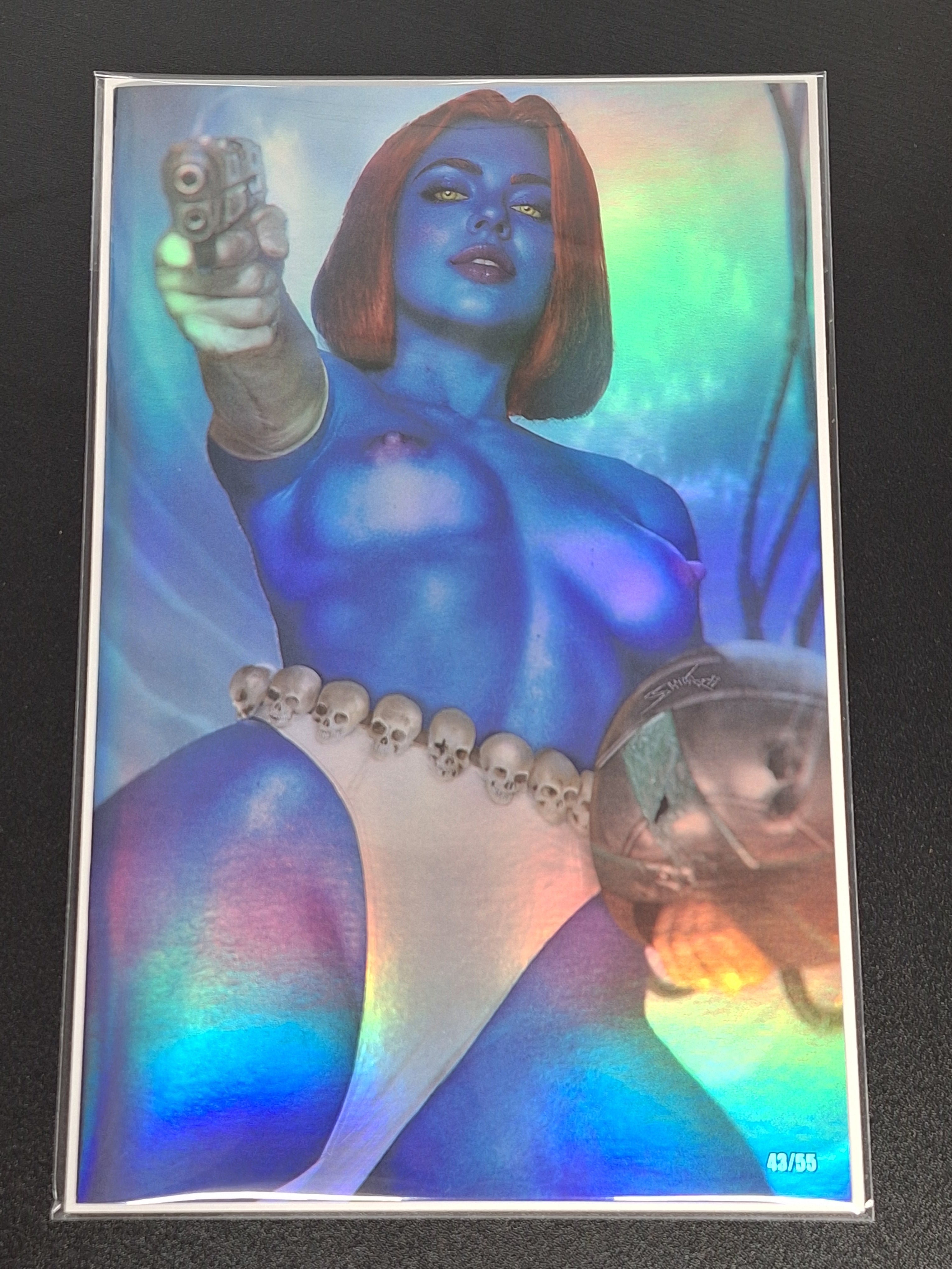 Power Hour 3 Preview Shikarii "So Raven" Virgin Topless Exclusive Foil 43/55