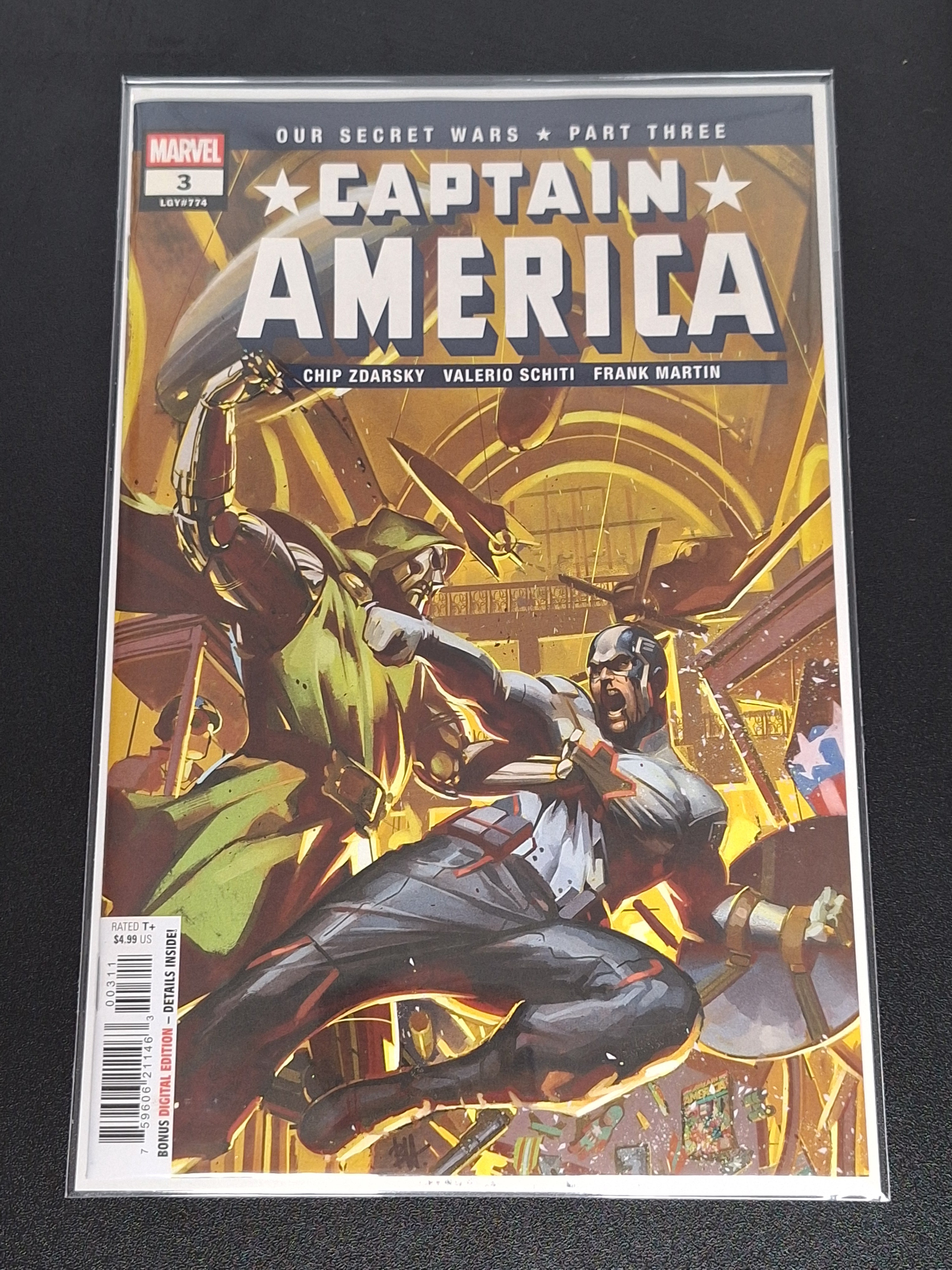 Captain America 3 Marvel 2025 Cover A