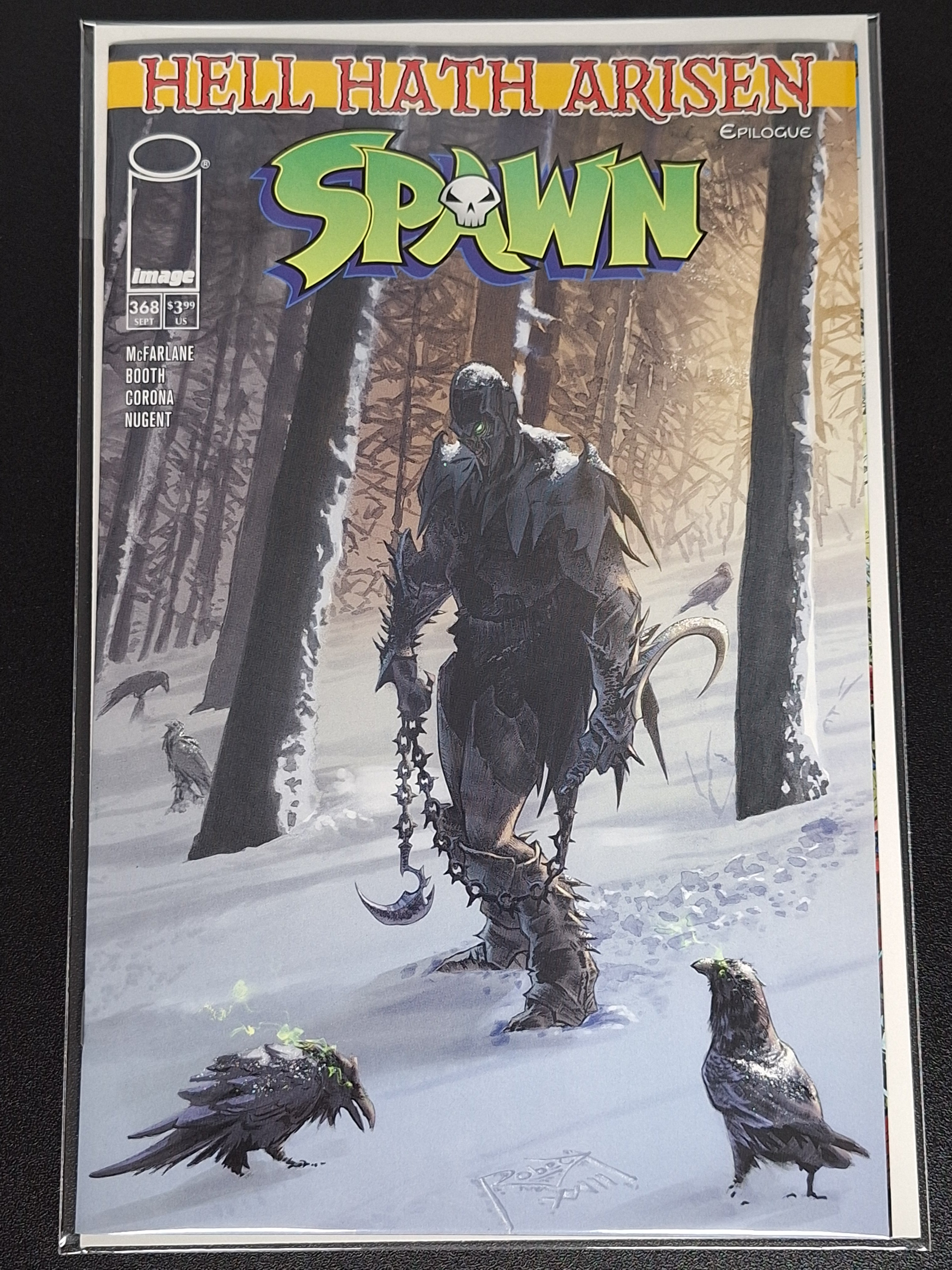 Spawn 368 Image 2025 Cover B Thaddeus Robeck